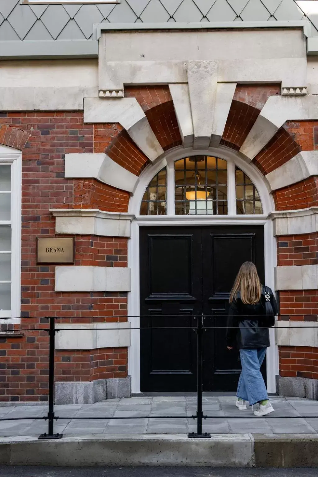 Facade/entrance in Brama Facade/entrance in Brama