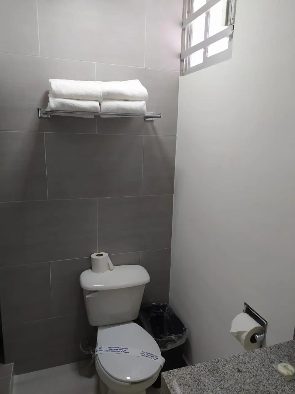 Bathroom in Hacienda Mazatlán sea view