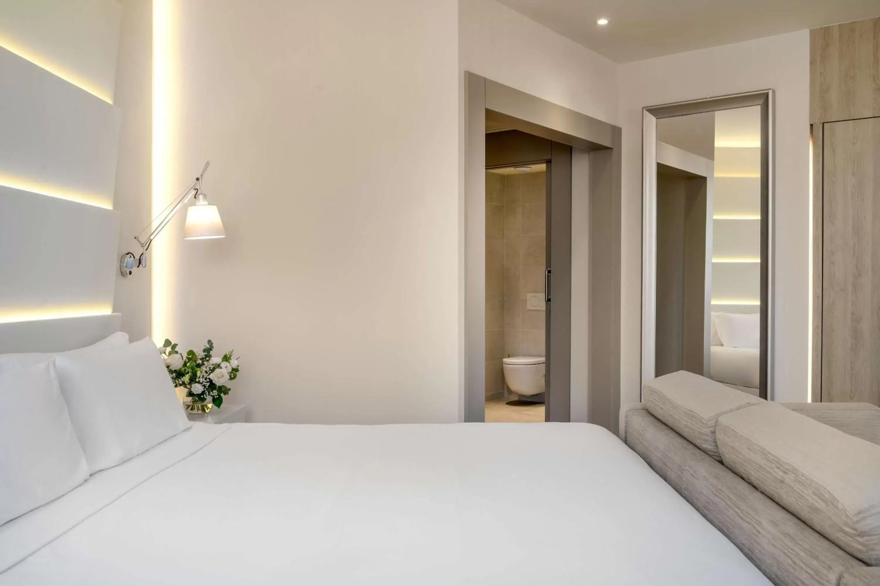 Bedroom, Bed in NH Málaga
