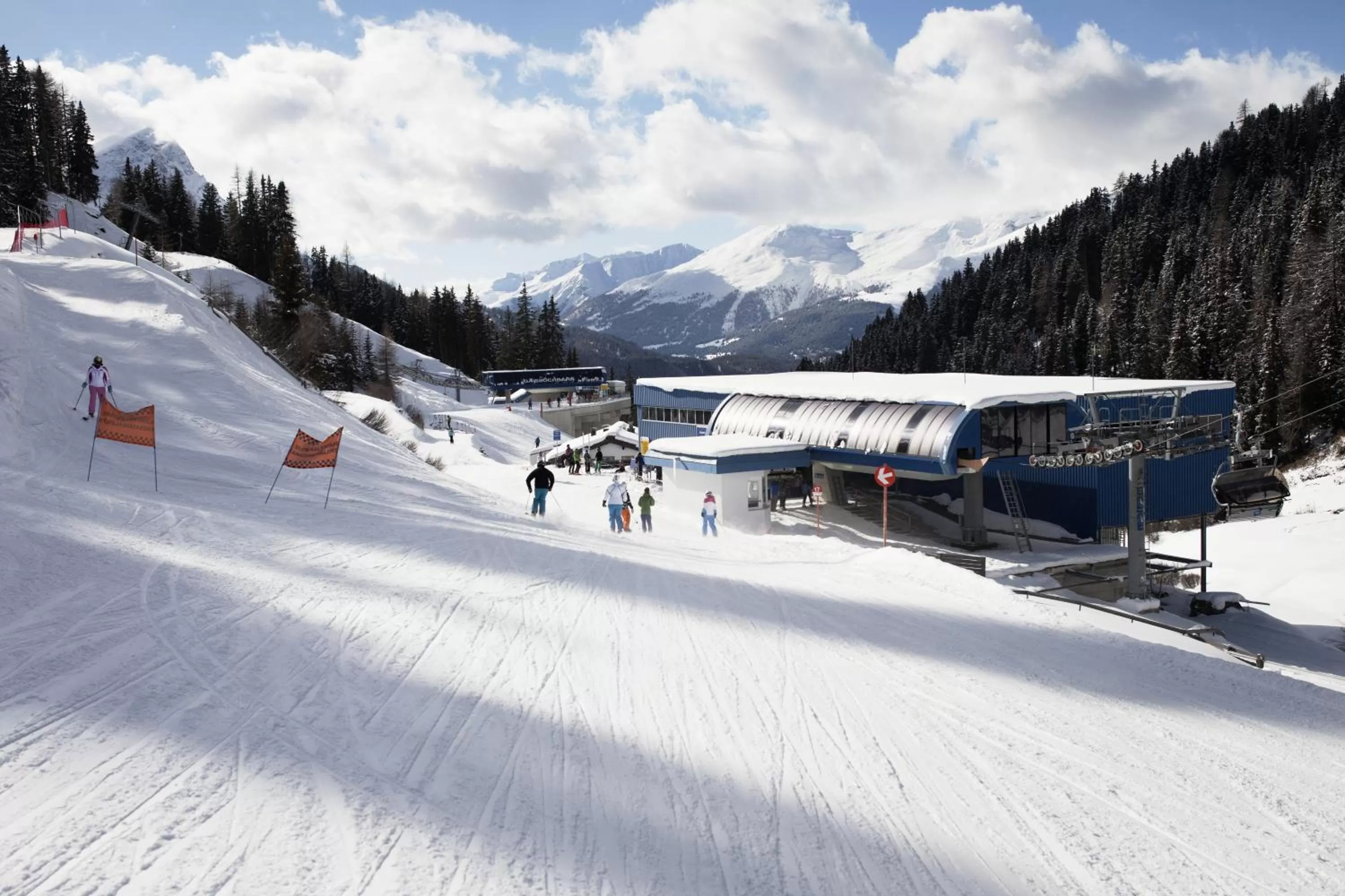 Natural landscape in Pension Fuchs