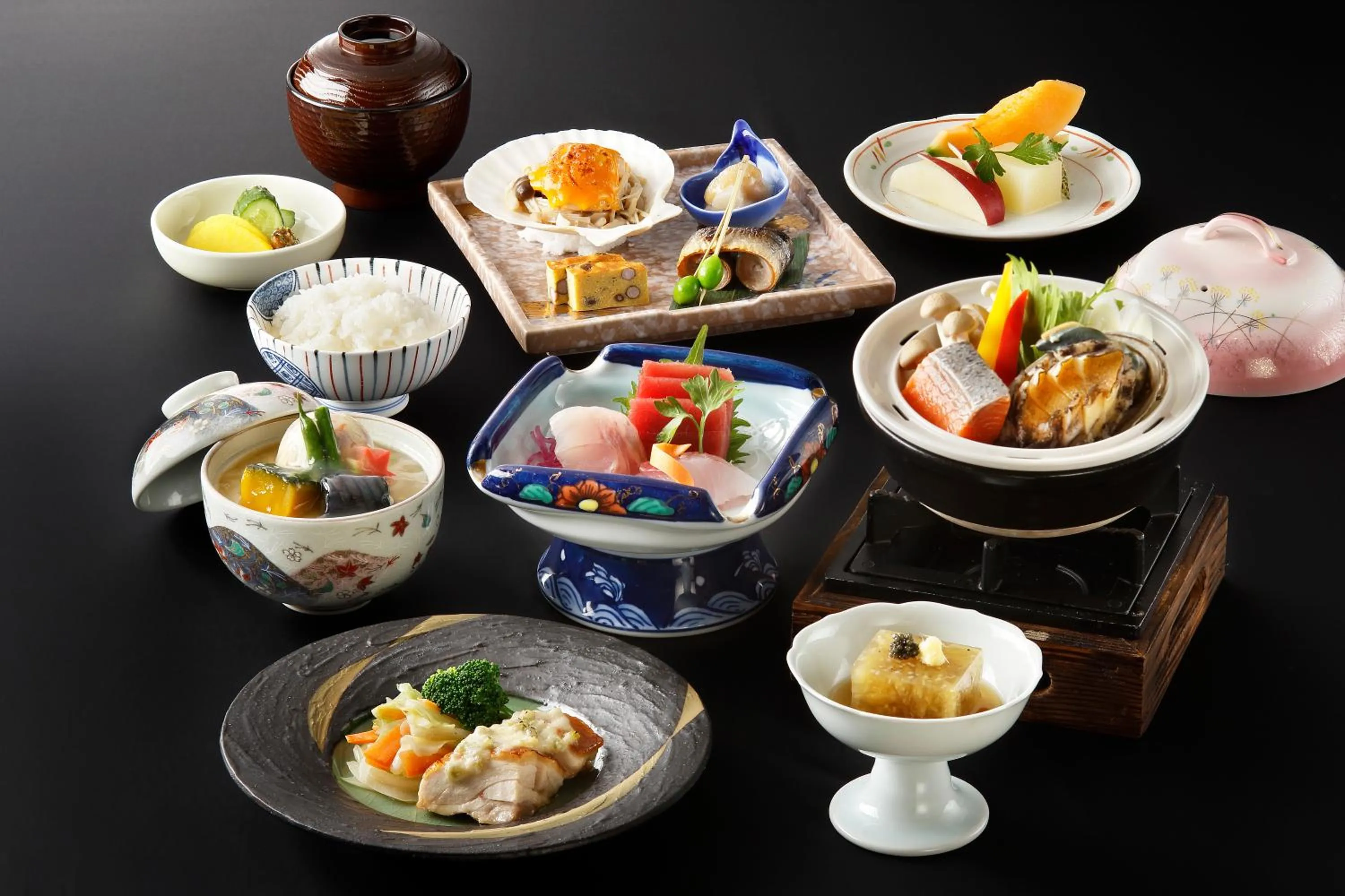 Dinner in Laforet Ito Onsen Yunoniwa