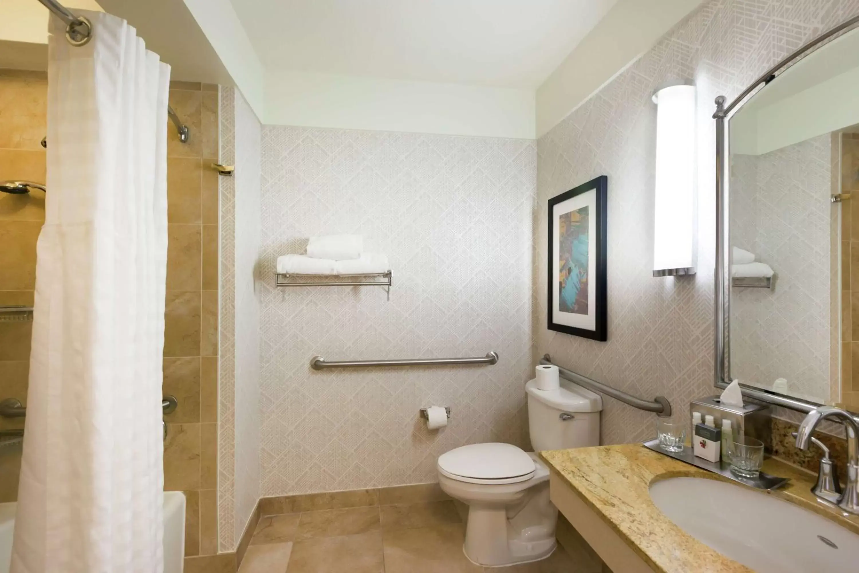 Bathroom in DoubleTree by Hilton Hotel & Suites Houston by the Galleria