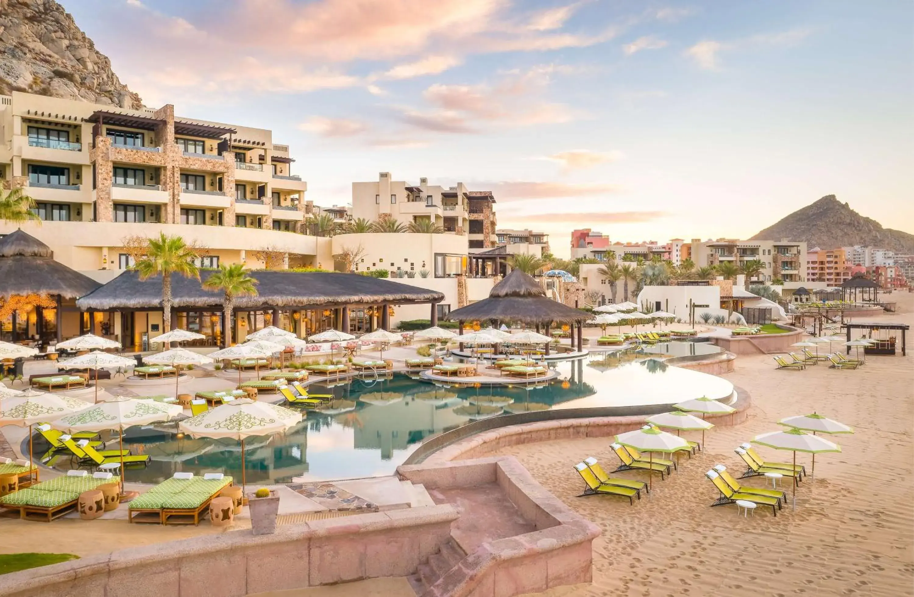 Pool view in Waldorf Astoria Los Cabos Pedregal