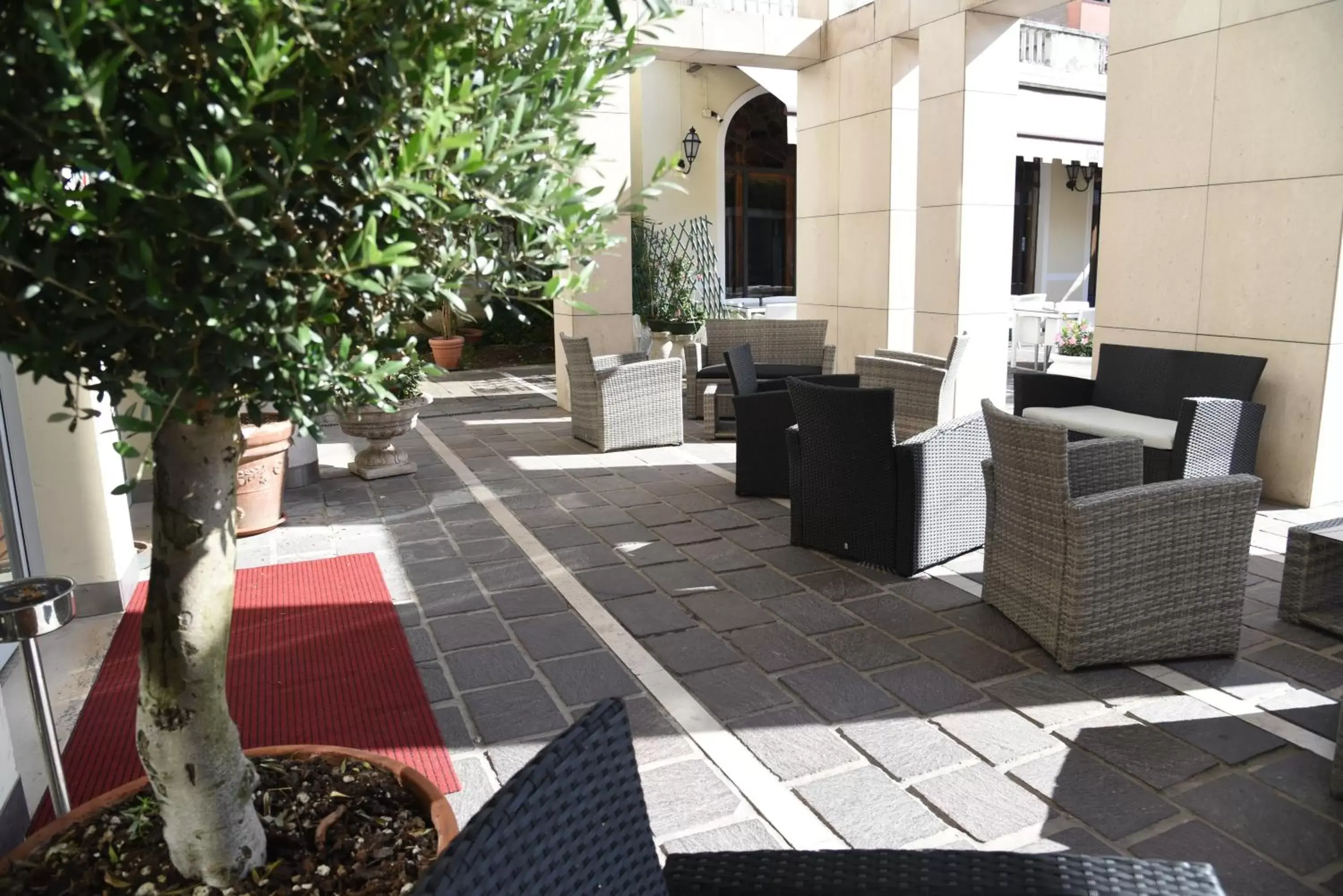 Balcony/Terrace in HOTEL DUCA D'AOSTA