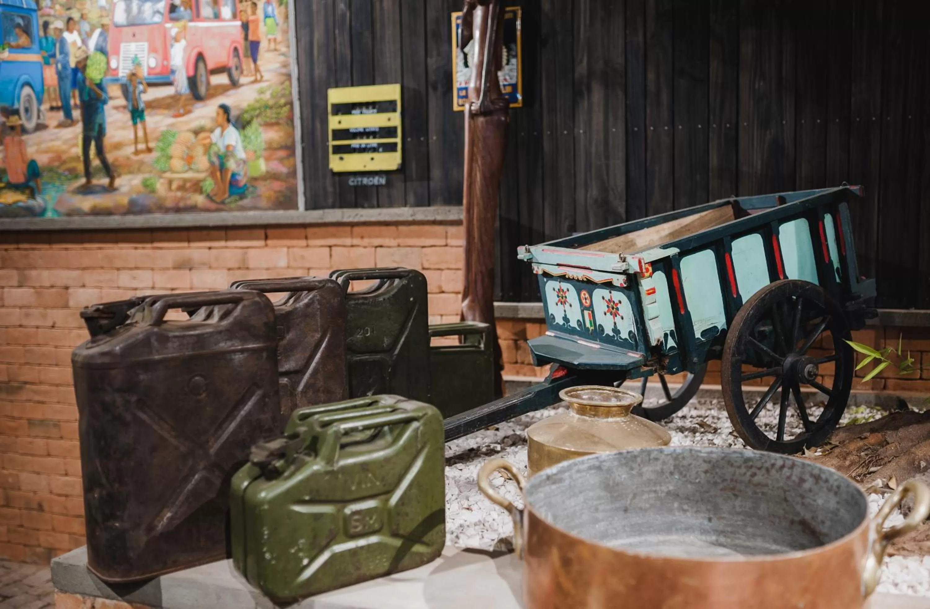 Decorative detail in La Varangue