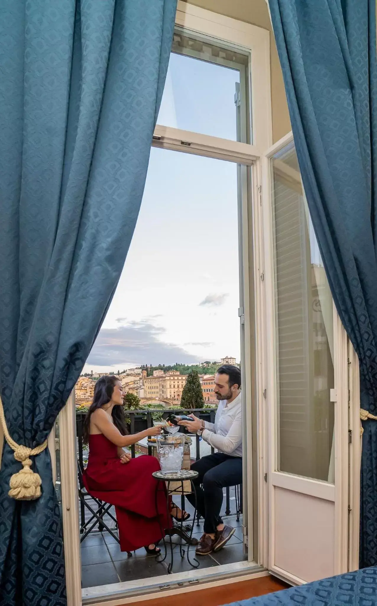 Balcony/Terrace in Residenza Vespucci
