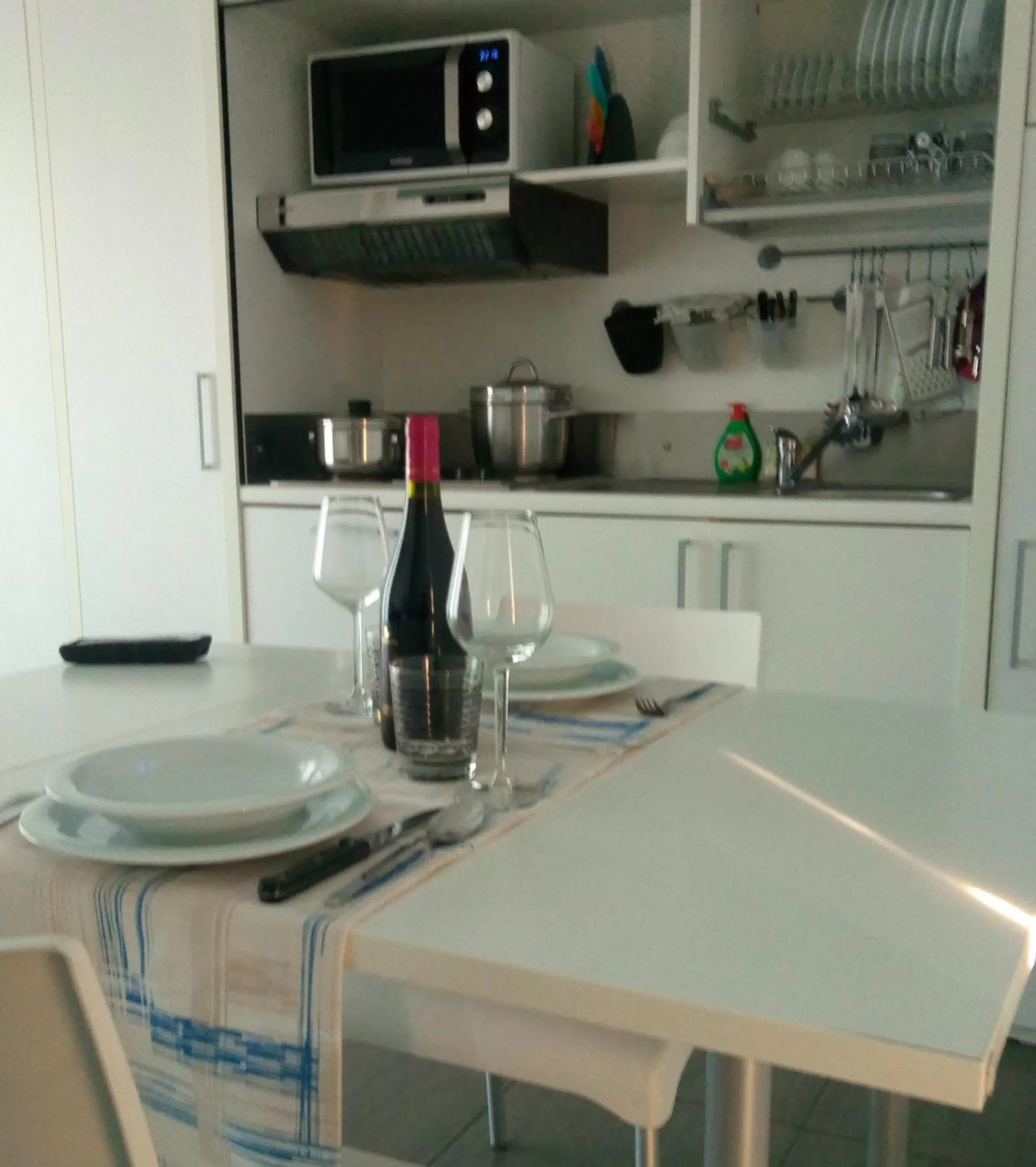 Kitchen or kitchenette in Residence La Nave