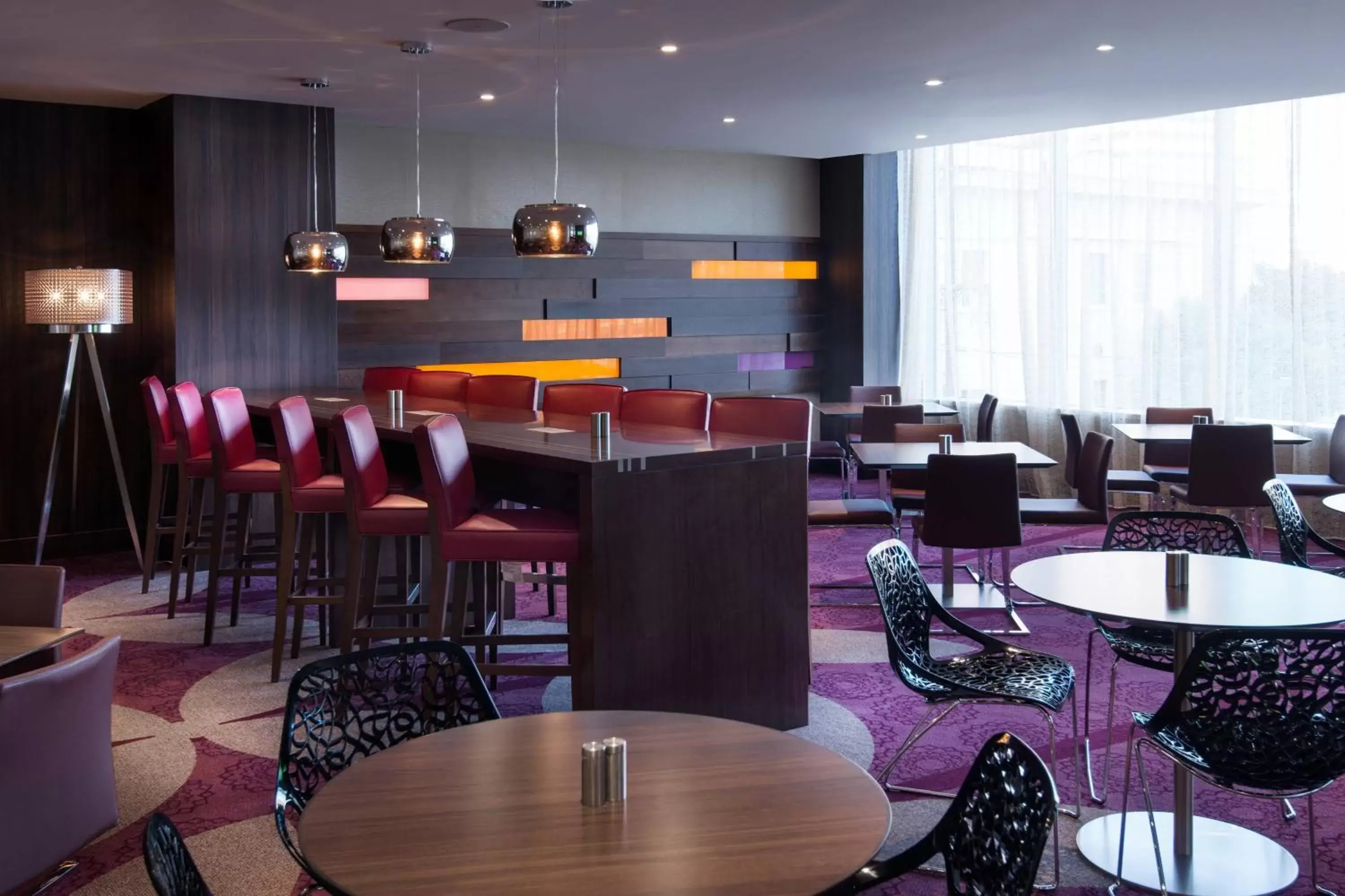 Lounge or bar, Restaurant/Places to Eat in Residence Inn by Marriott Los Angeles L.A. LIVE