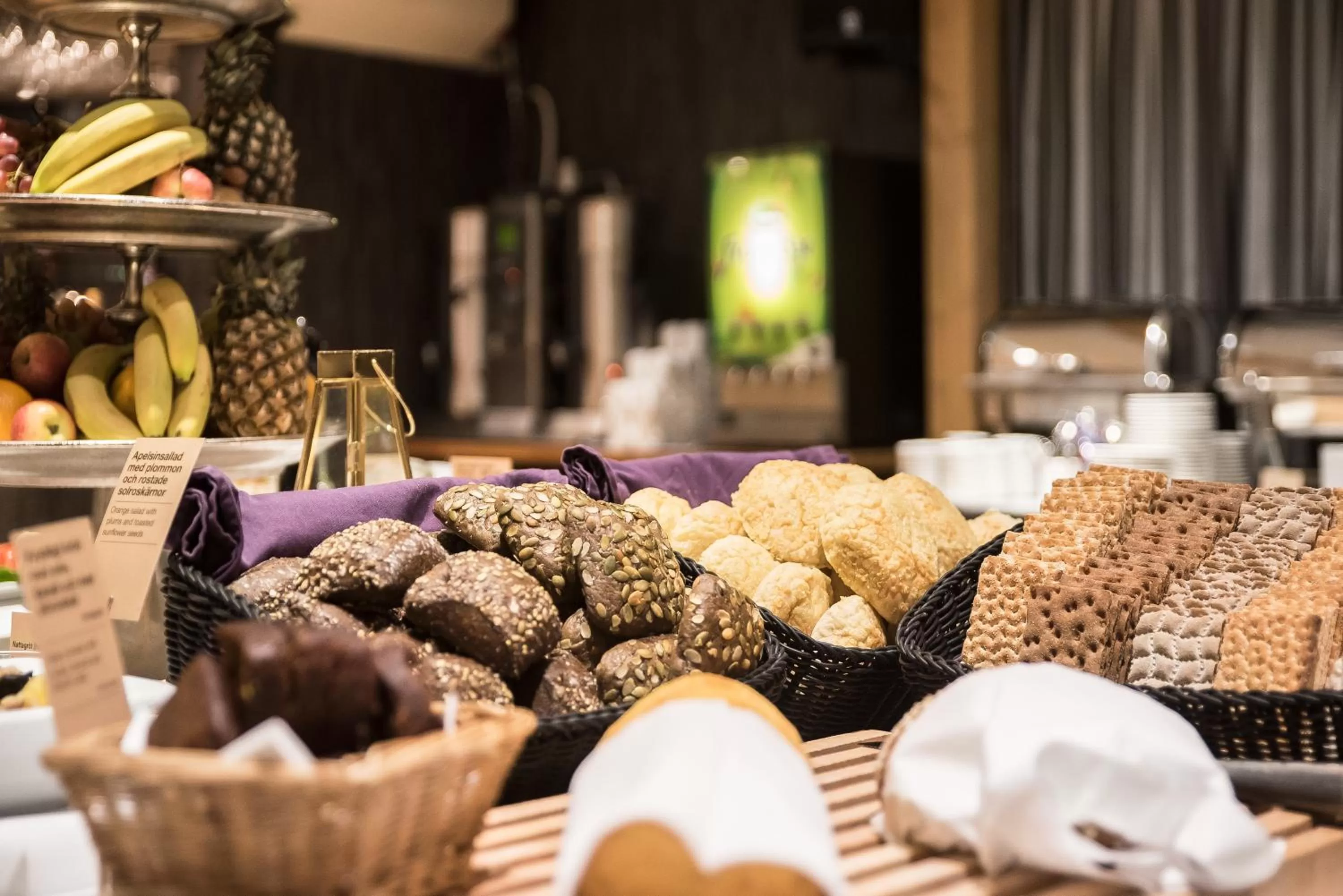 Buffet breakfast in Best Western Hotel City Gavle