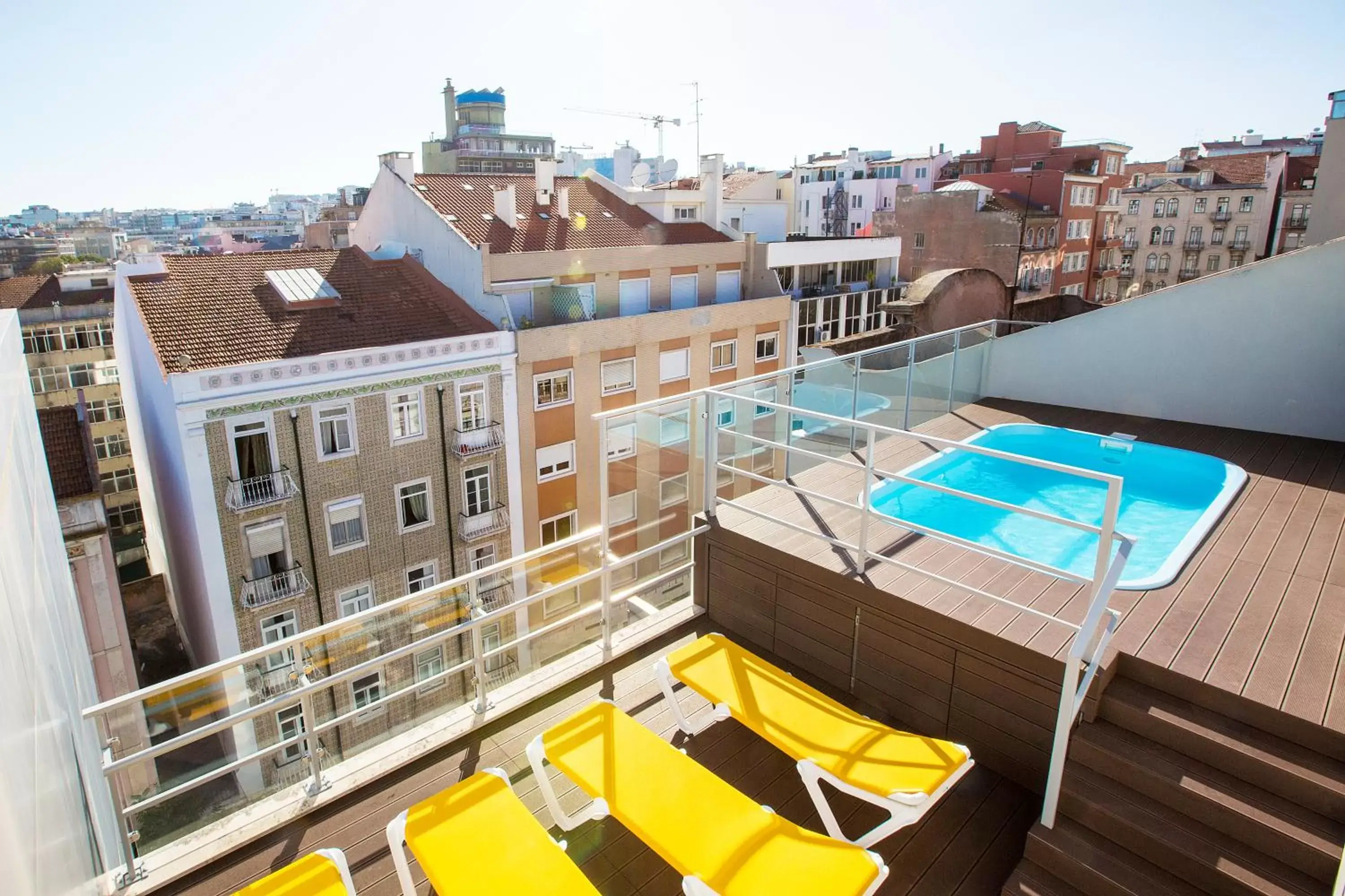 Swimming pool, Pool View in Hotel 3K Madrid
