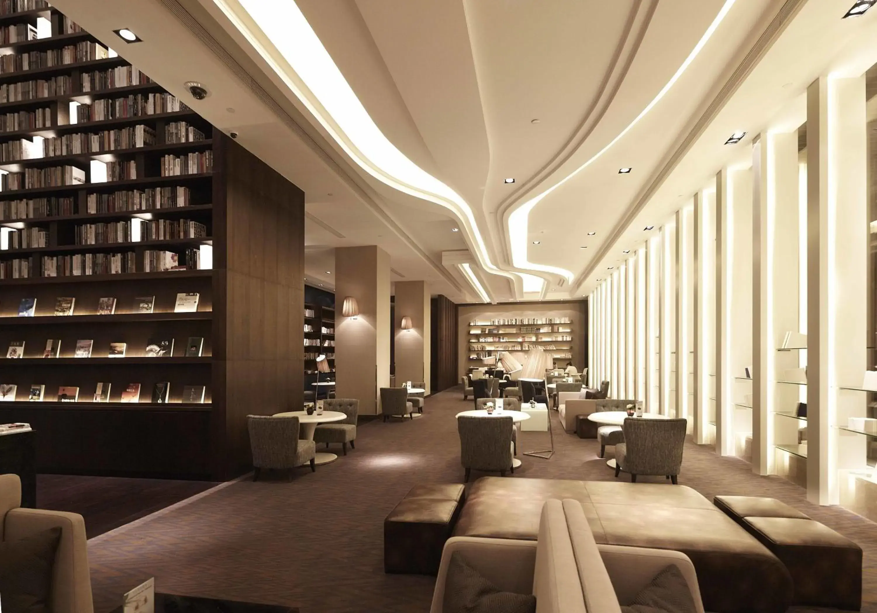 Library, Restaurant/Places to Eat in Hotel Kapok Shenzhen Bay