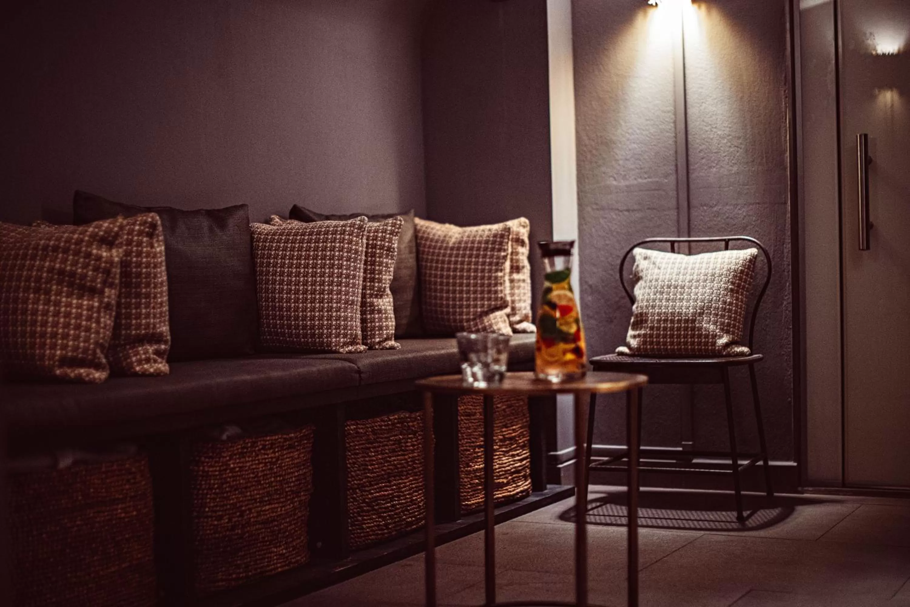 Seating area in Monsieur Cadet Hotel & Spa