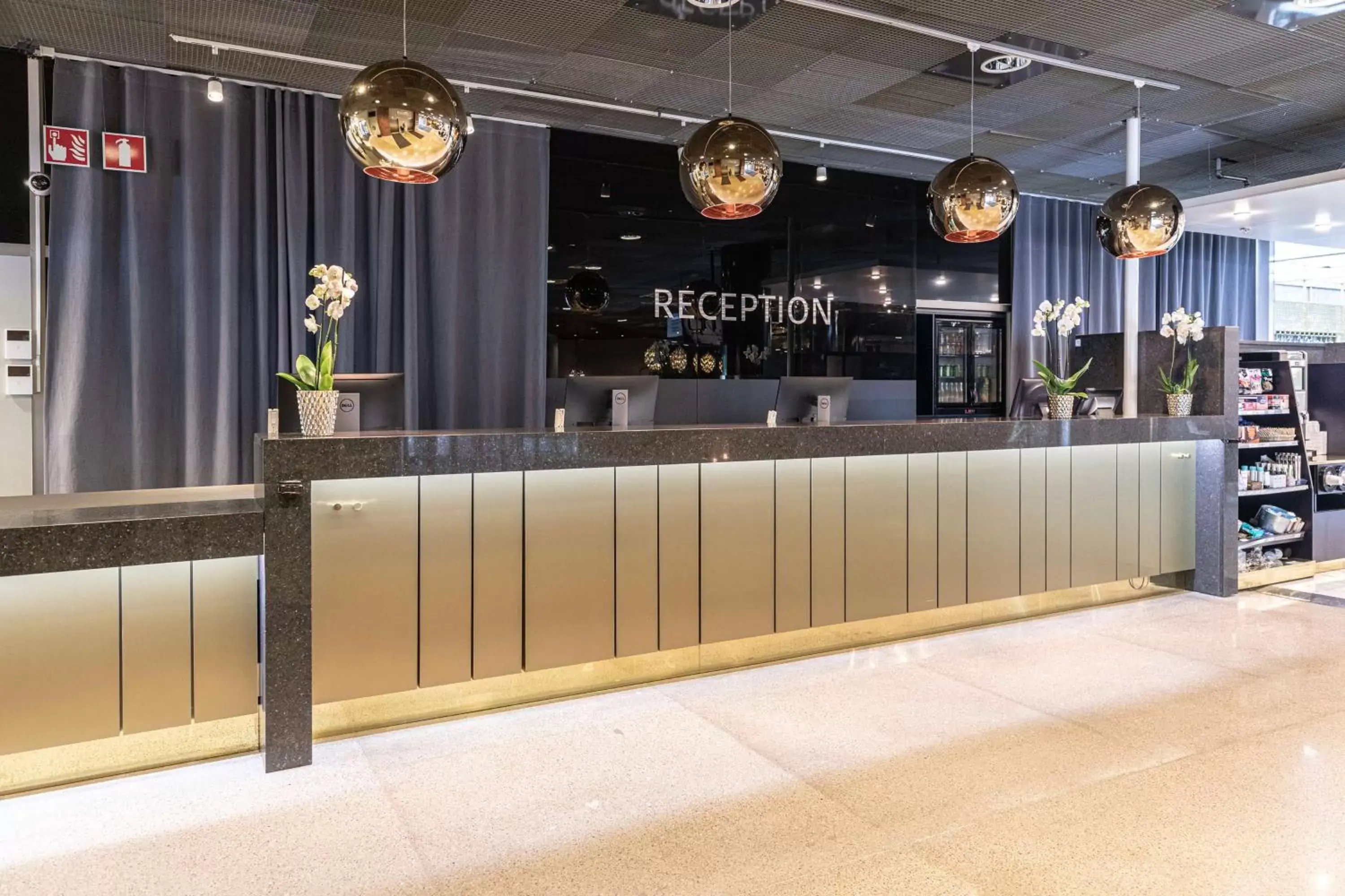 Lobby or reception in Scandic Rosendahl