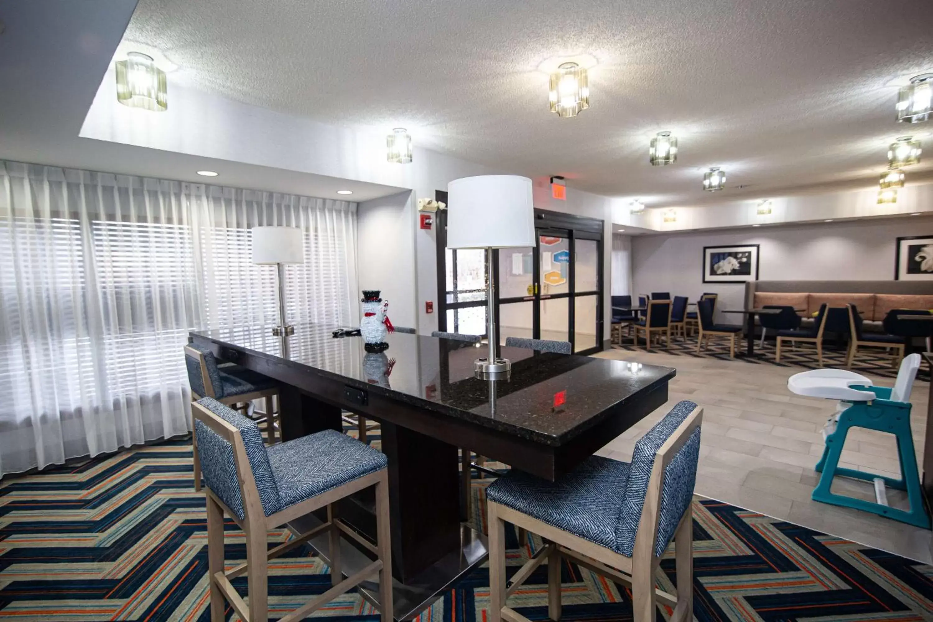 Lobby or reception in Hampton Inn Atlanta/Peachtree City
