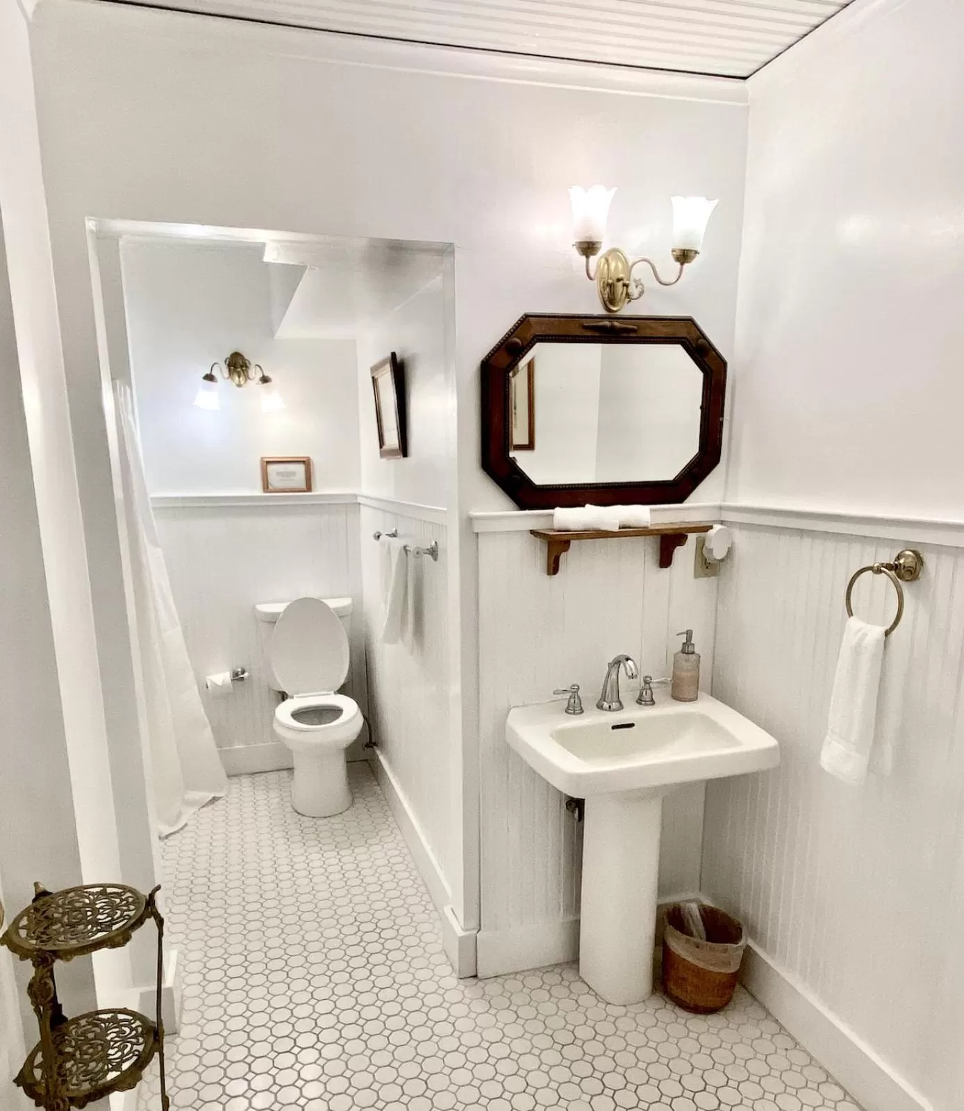 Bathroom in Orcas Hotel