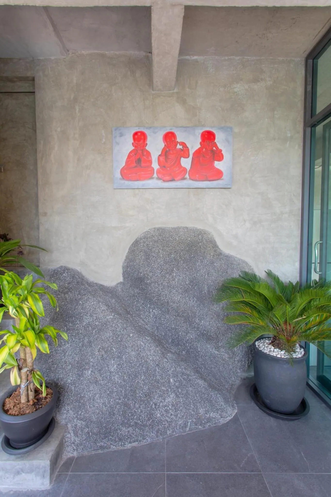 Decorative detail in Baan Saint-Tropez Seaview Villas Kata Beach