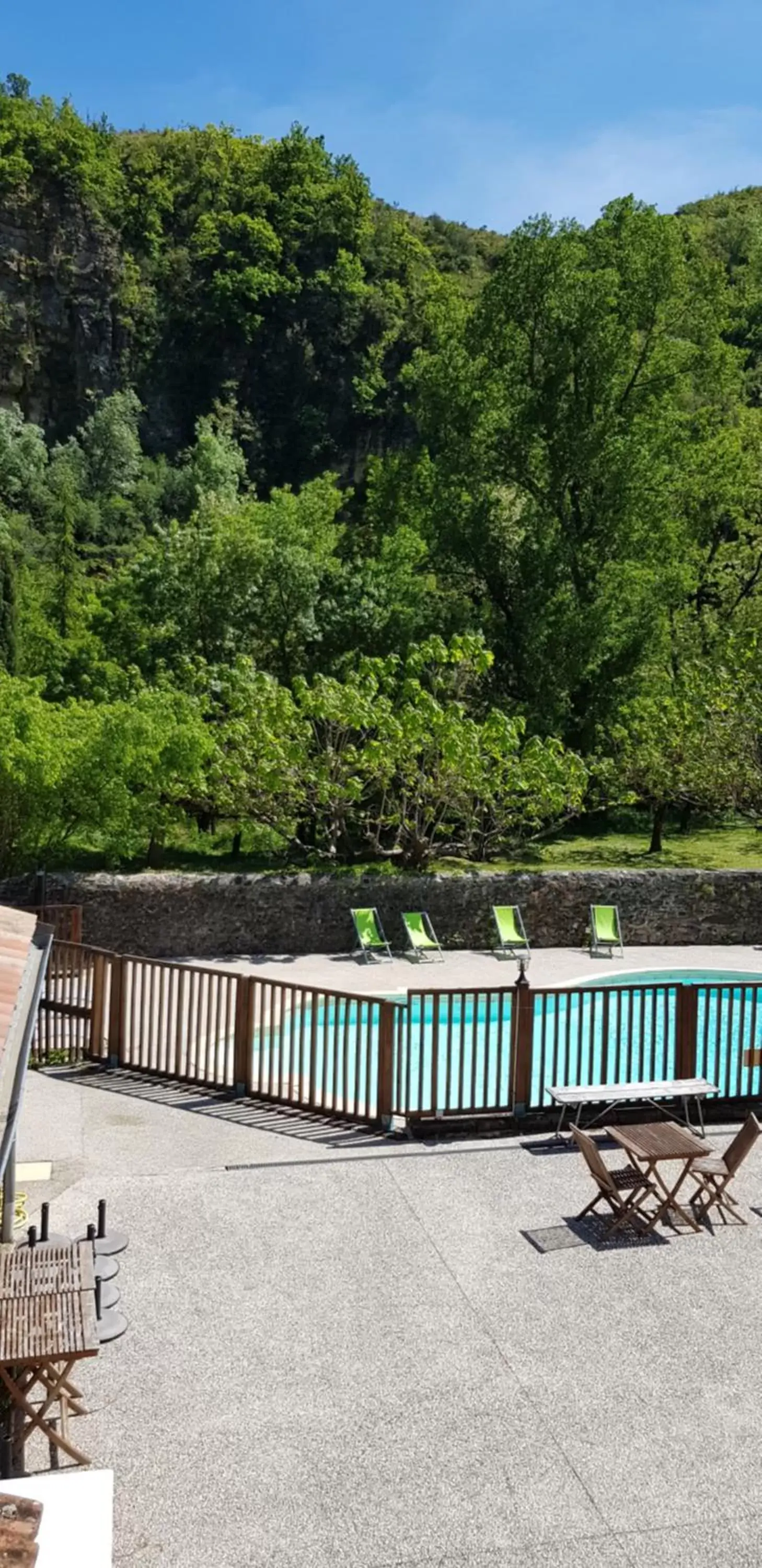 Pool view in Le Moulin D'onclaire Camping et chambres d'hôtes