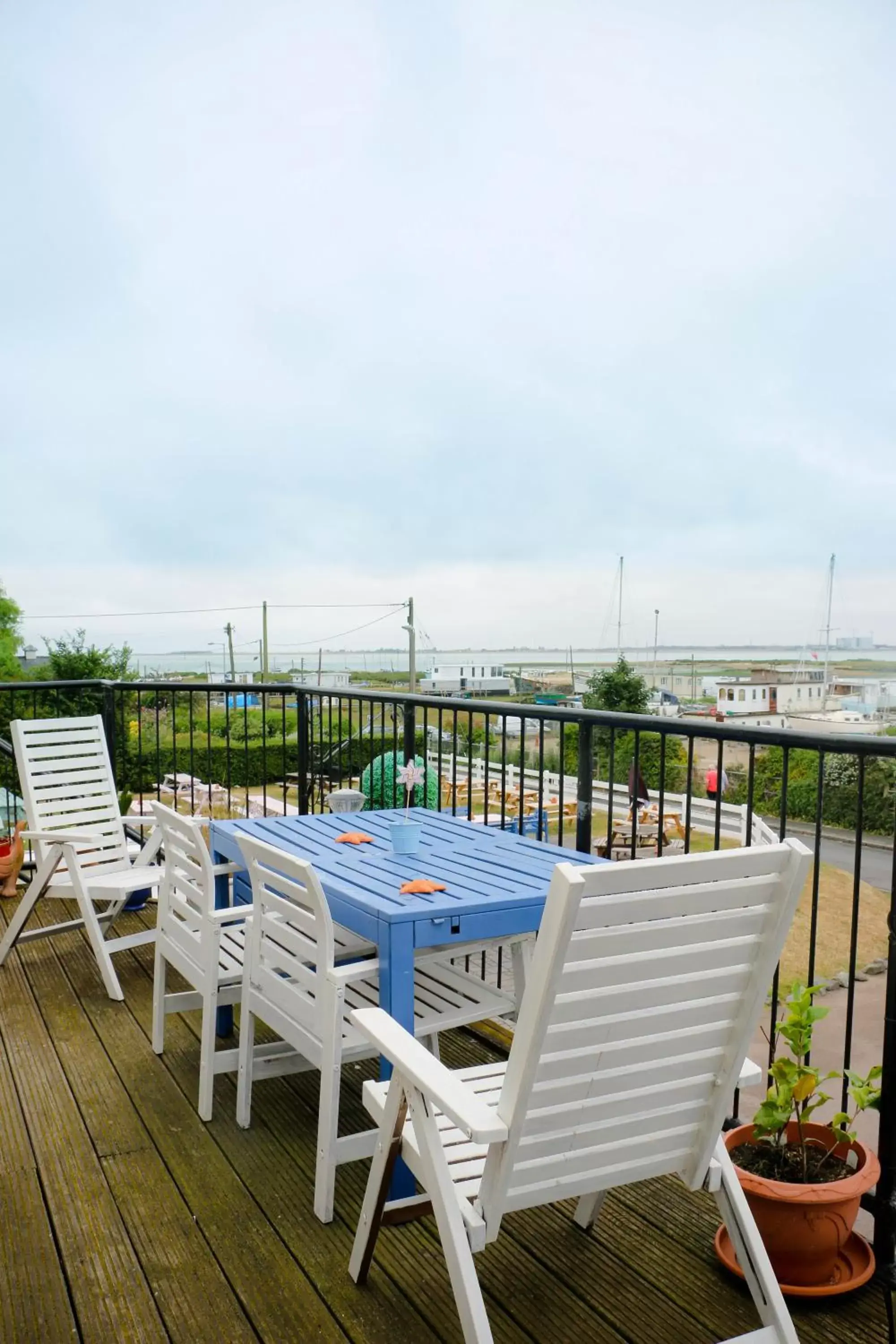 Balcony/Terrace in The Victory at Mersea