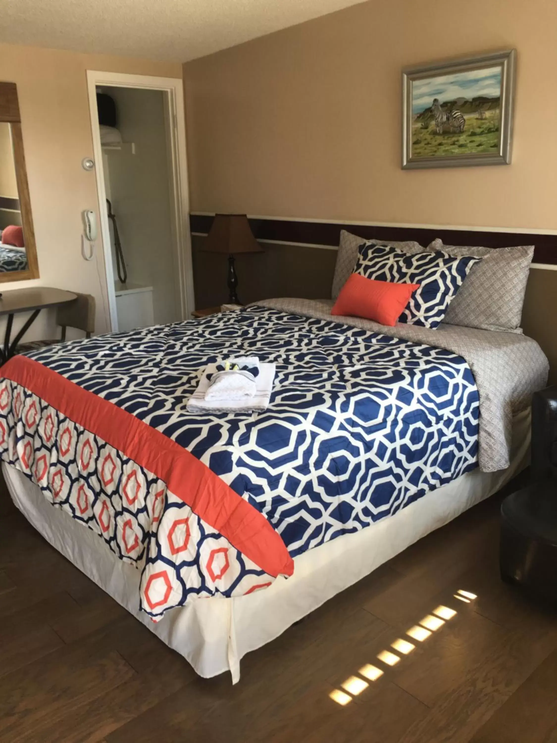 Bed in Big Bear Lodge