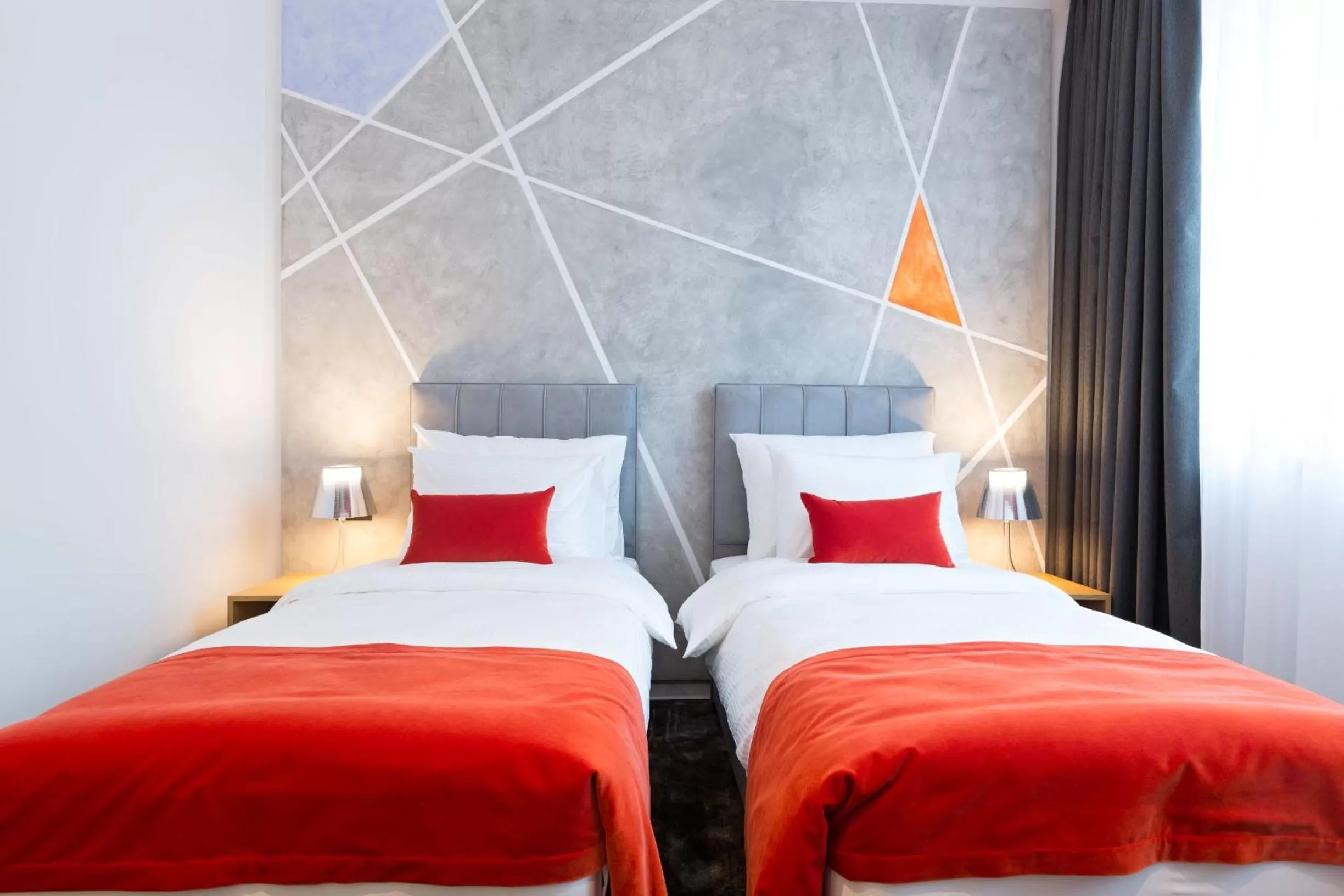 Bed in Boutique Hotel Museum