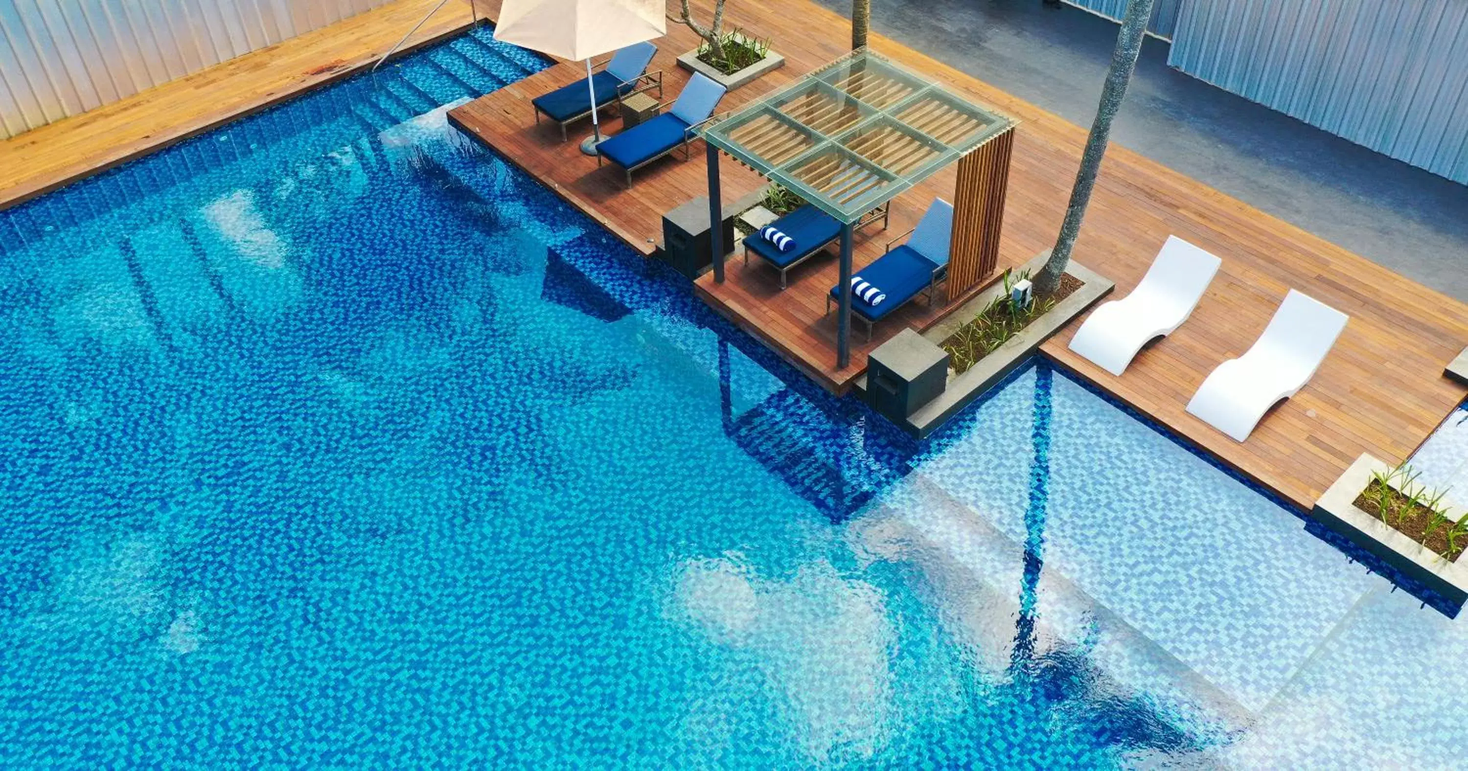Pool View in Mason Pine Hotel Bandung