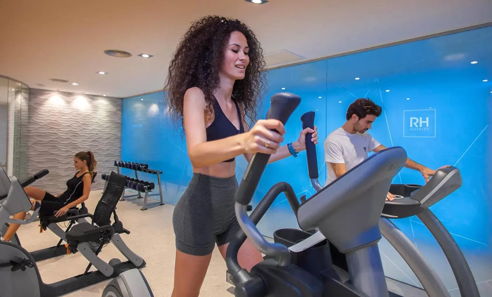 Fitness centre/facilities in RH Bayren Hotel & Spa 4* Sup Fitness centre/facilities in RH Bayren Hotel & Spa 4* Sup