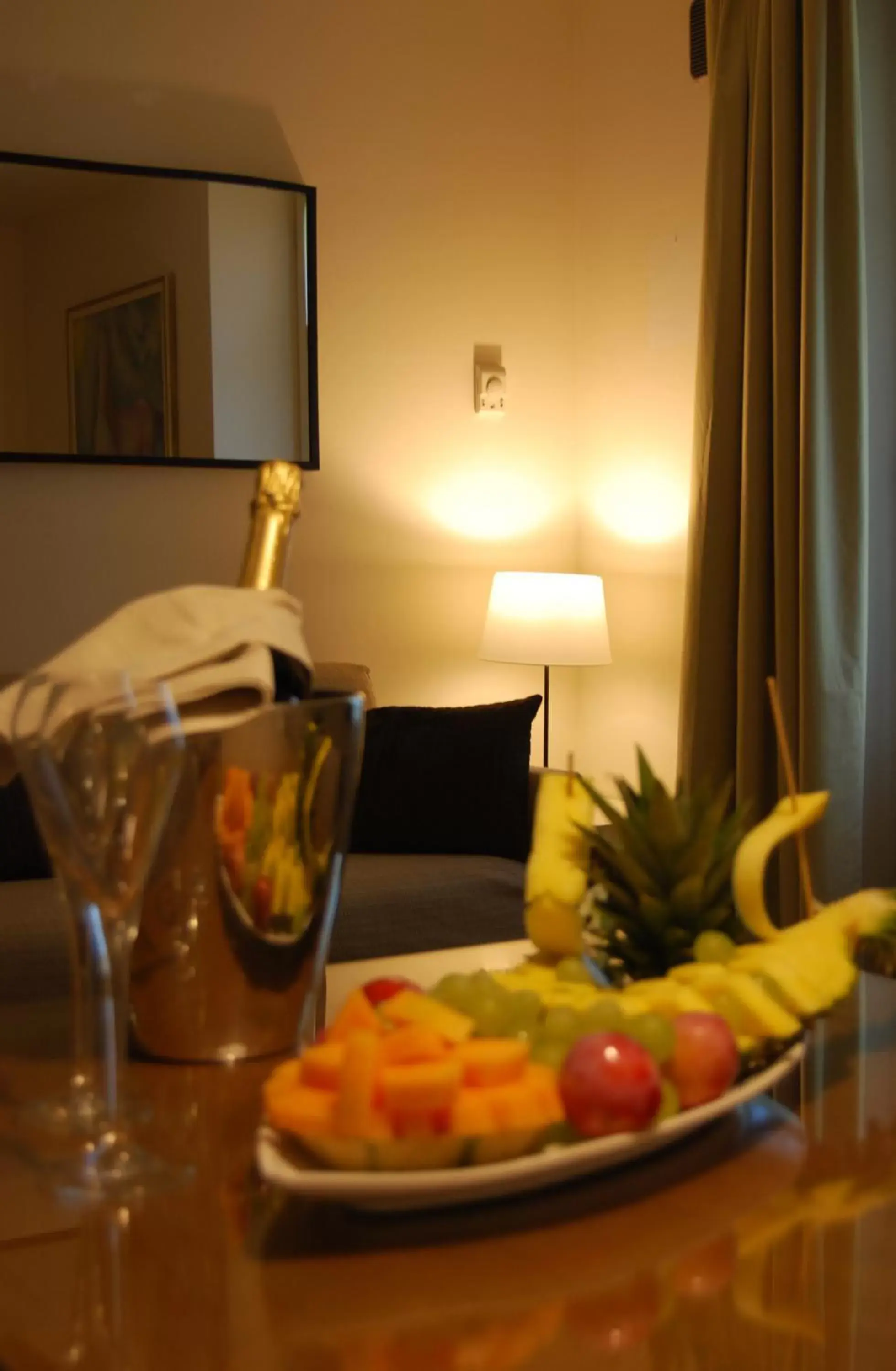 Dining area in Ceccarini Suite