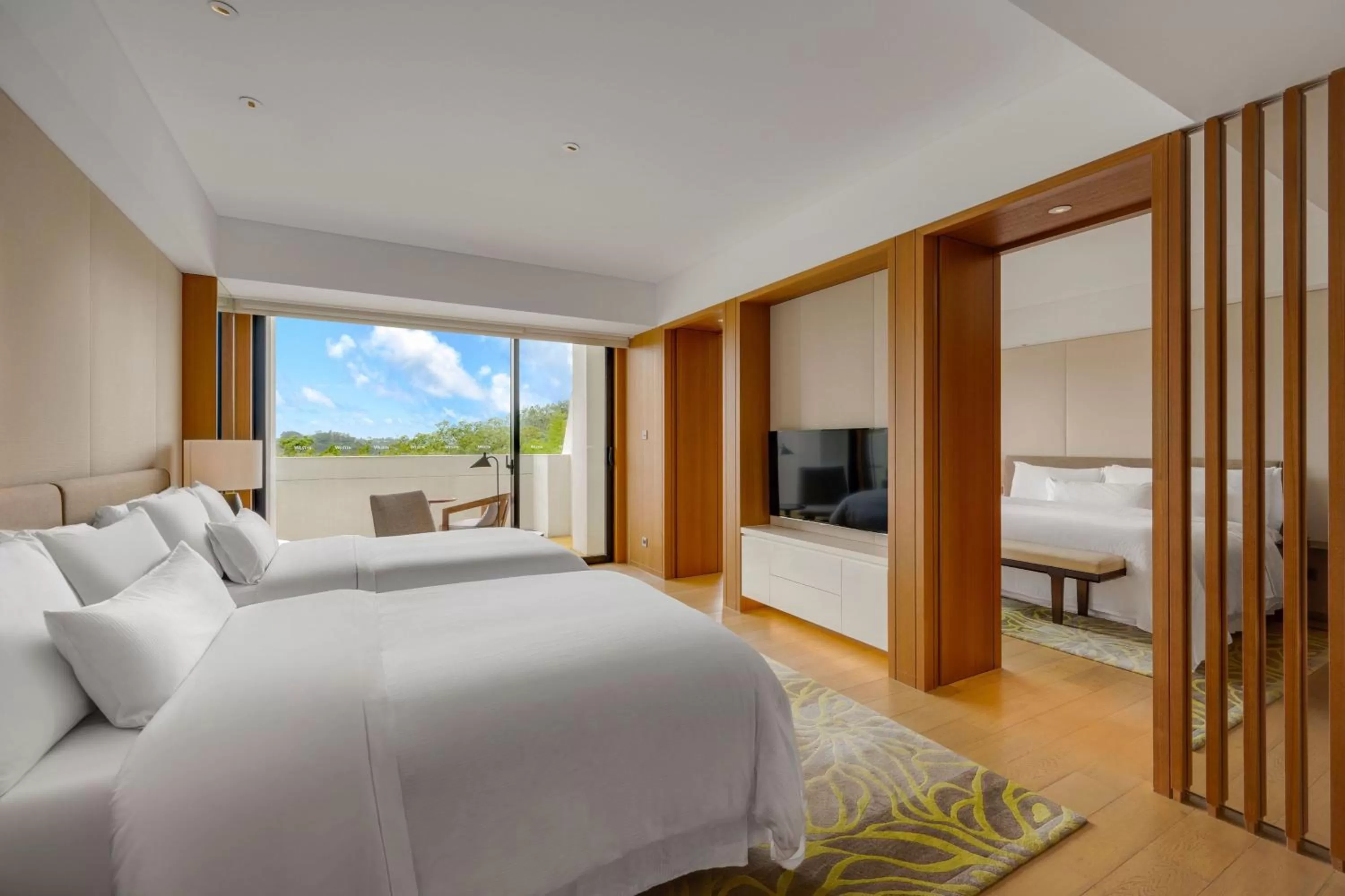 Photo of the whole room, Bed in The Westin Tashee Resort, Taoyuan