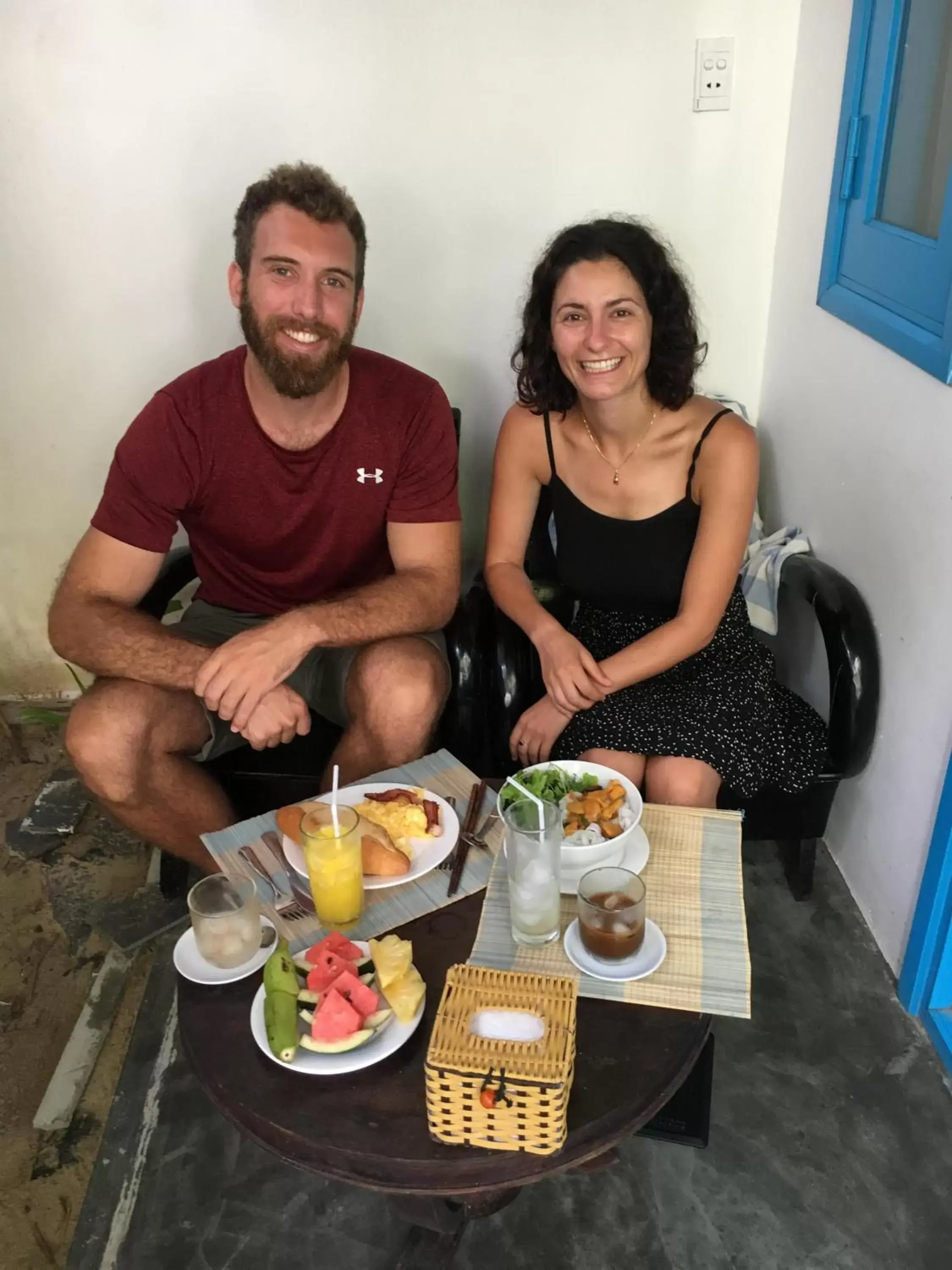 Breakfast in Cashew Tree Bungalow