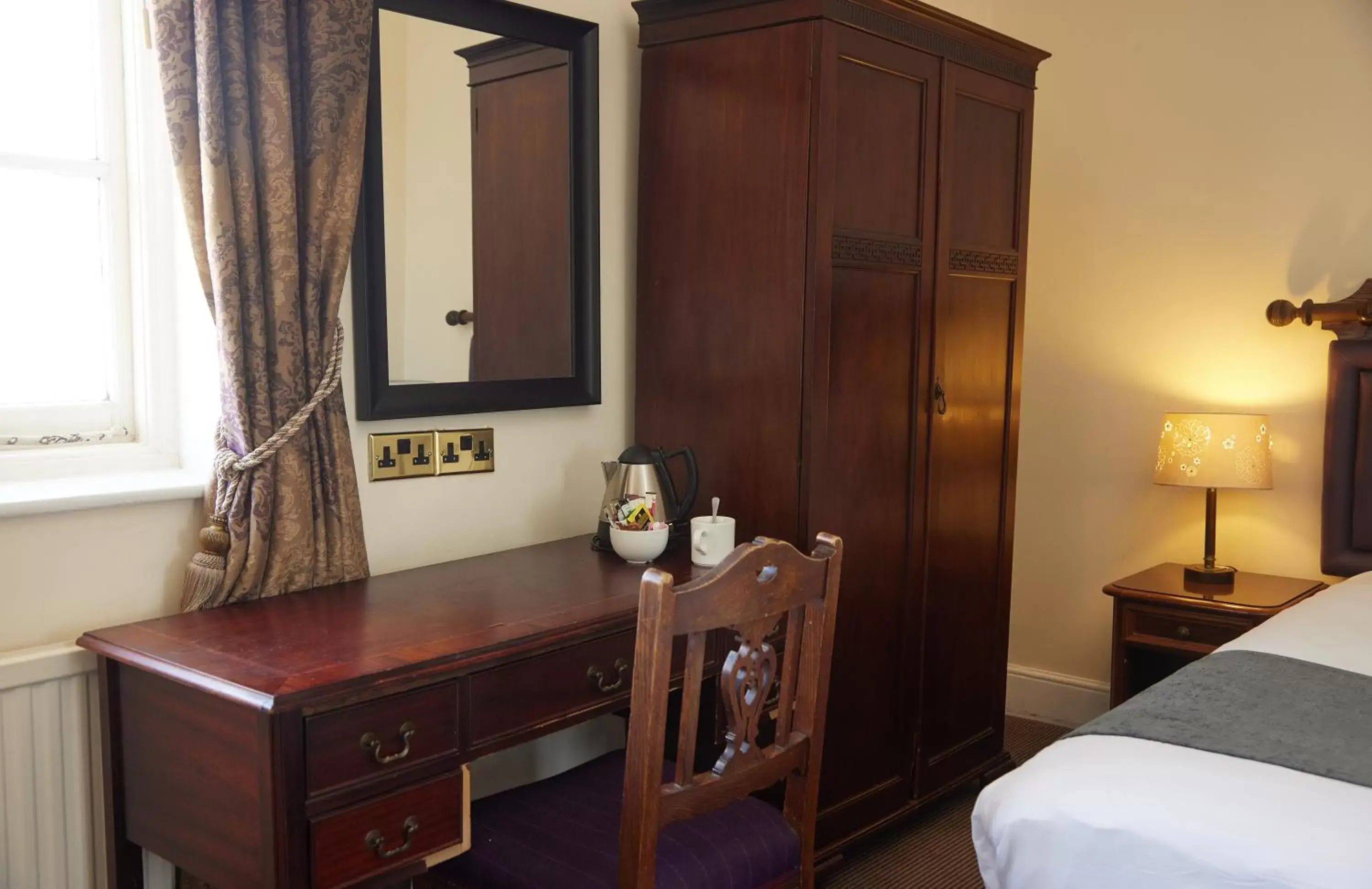 Bedroom, Bed in White Hart Hotel by Greene King Inns