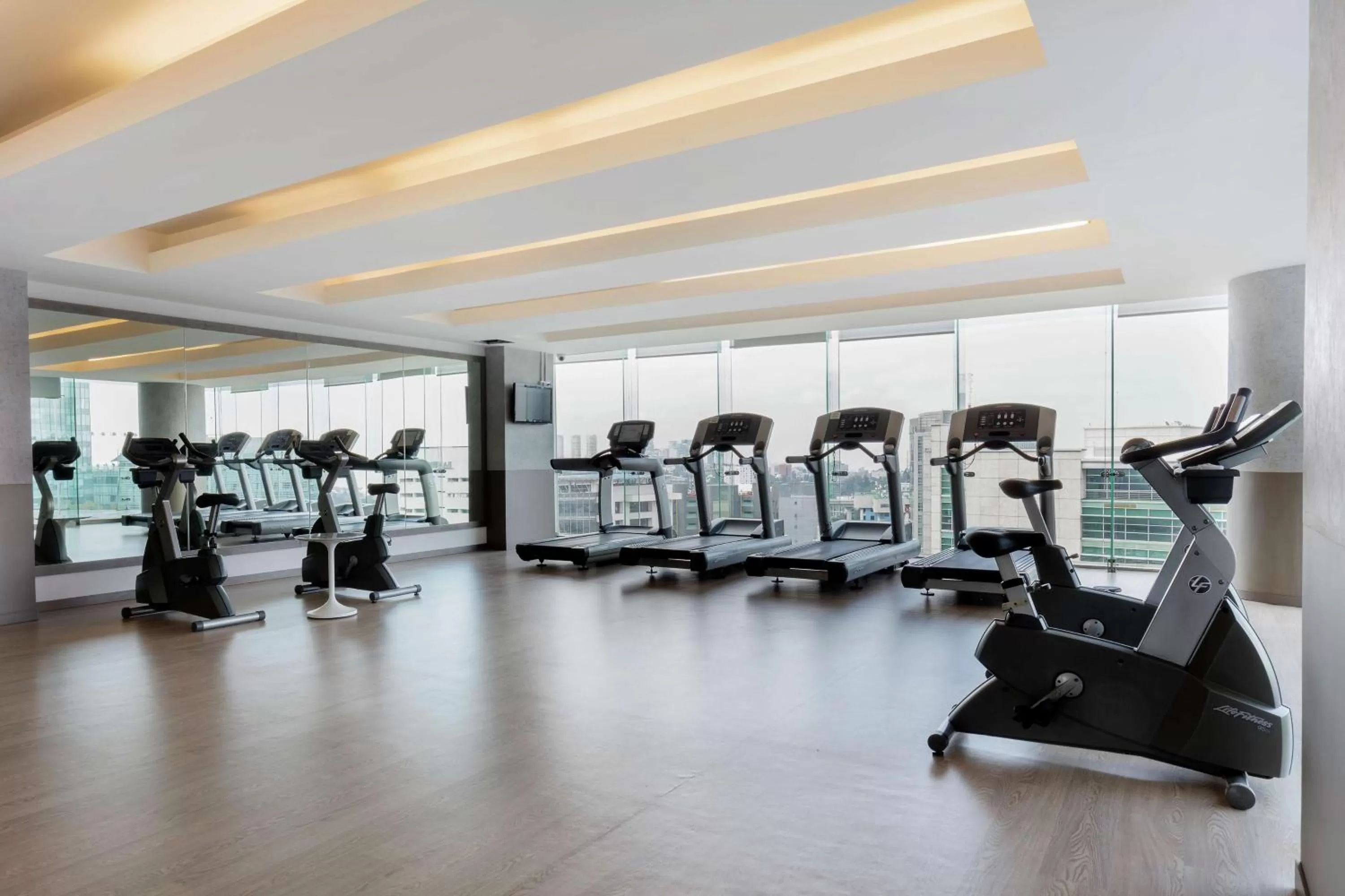 Fitness centre/facilities in Hilton Garden Inn Mexico City Santa Fe