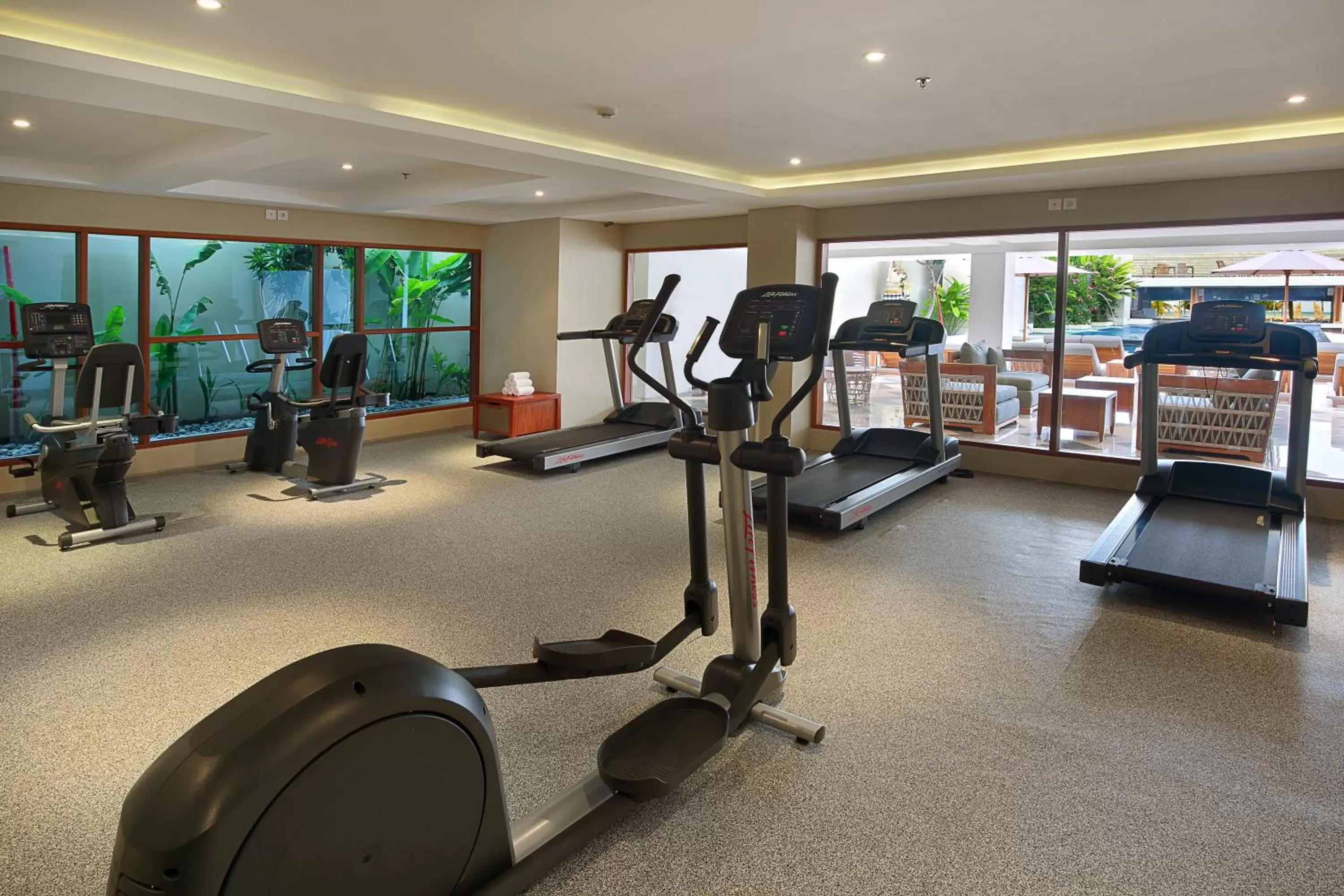 Fitness centre/facilities in The Bandha Hotel & Suites