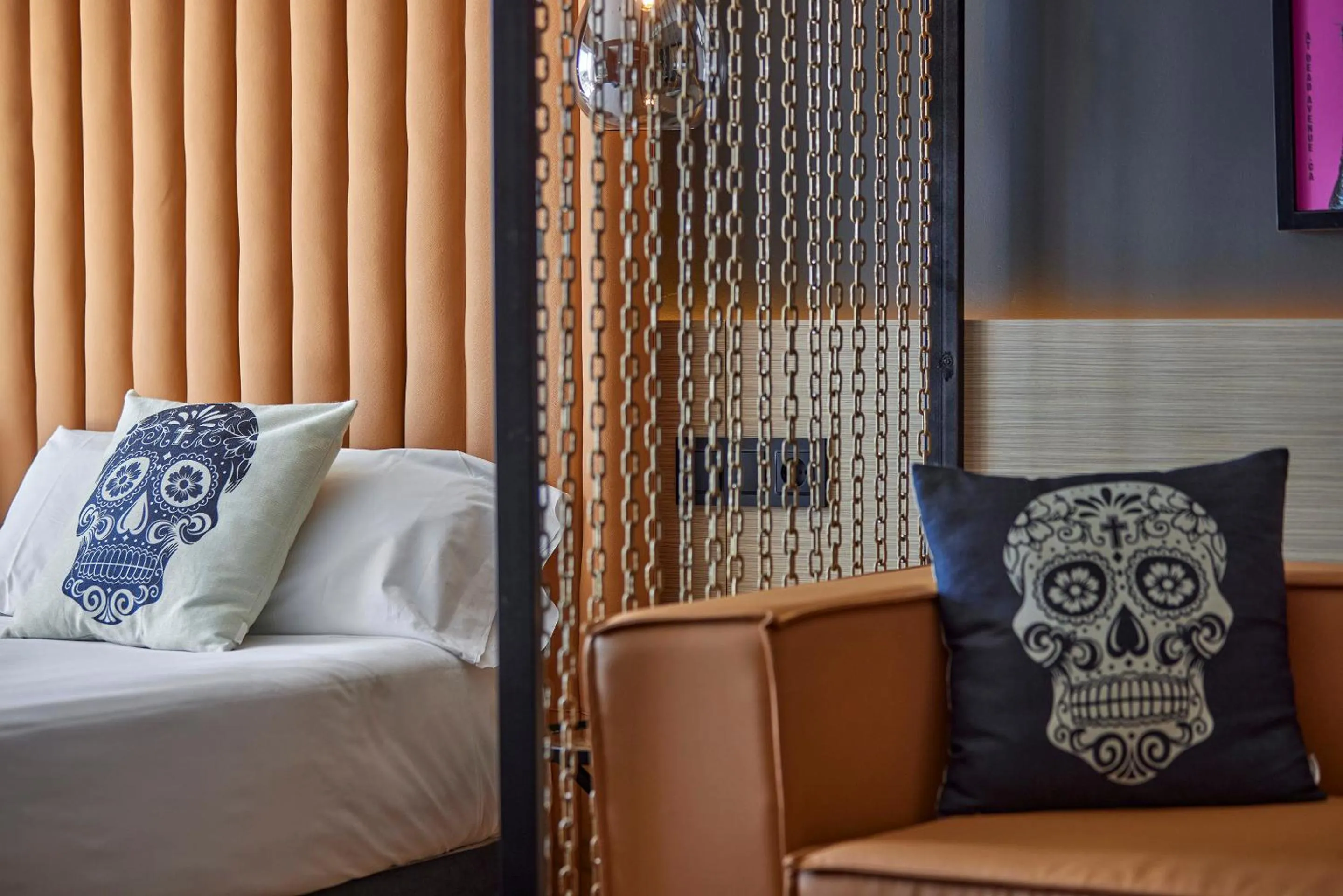 Decorative detail, Bed in Hotel Florida Magaluf - Adults Only