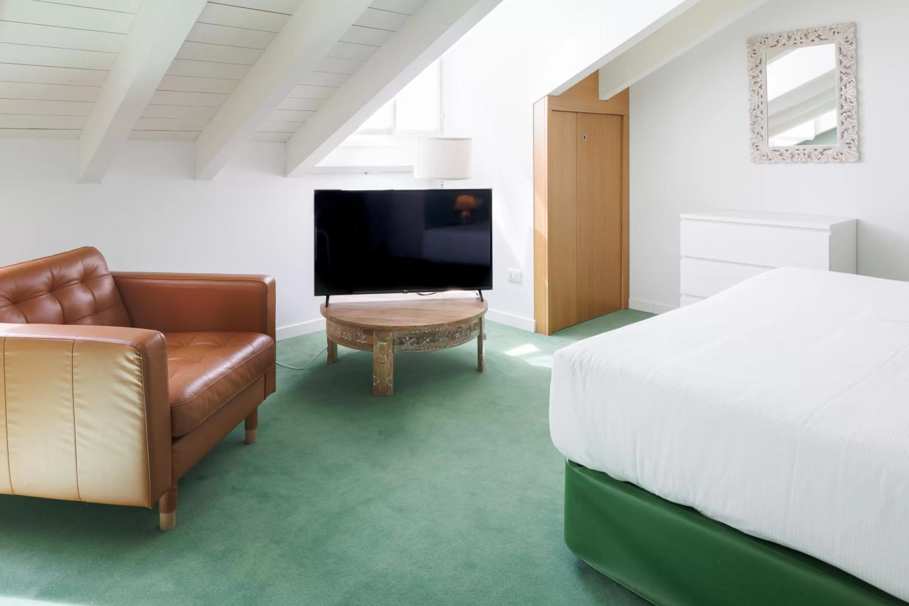 Bed in Antica Locanda Leonardo