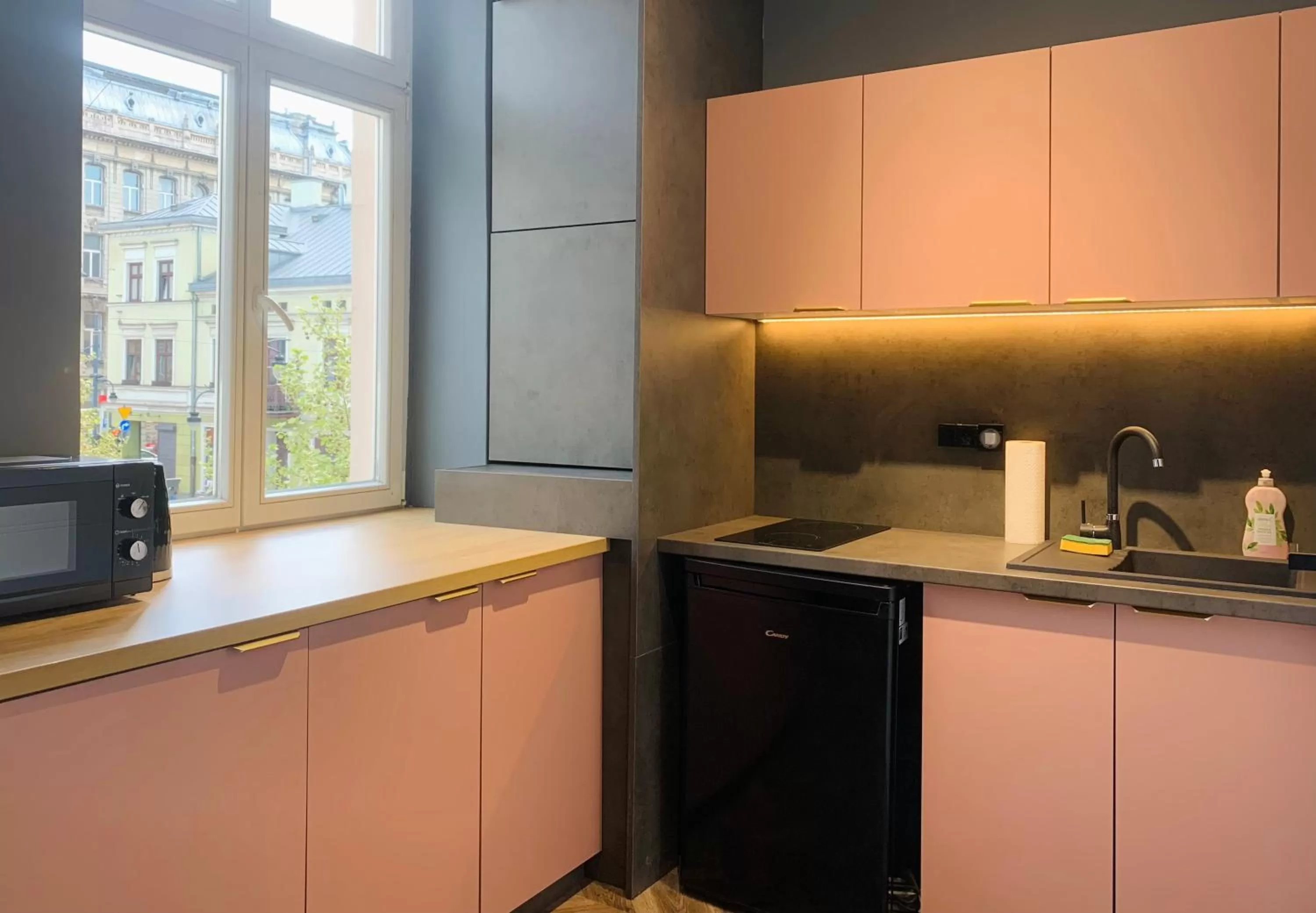 Kitchen or kitchenette in Apartamenty Piotrkowska 28 by Good Time