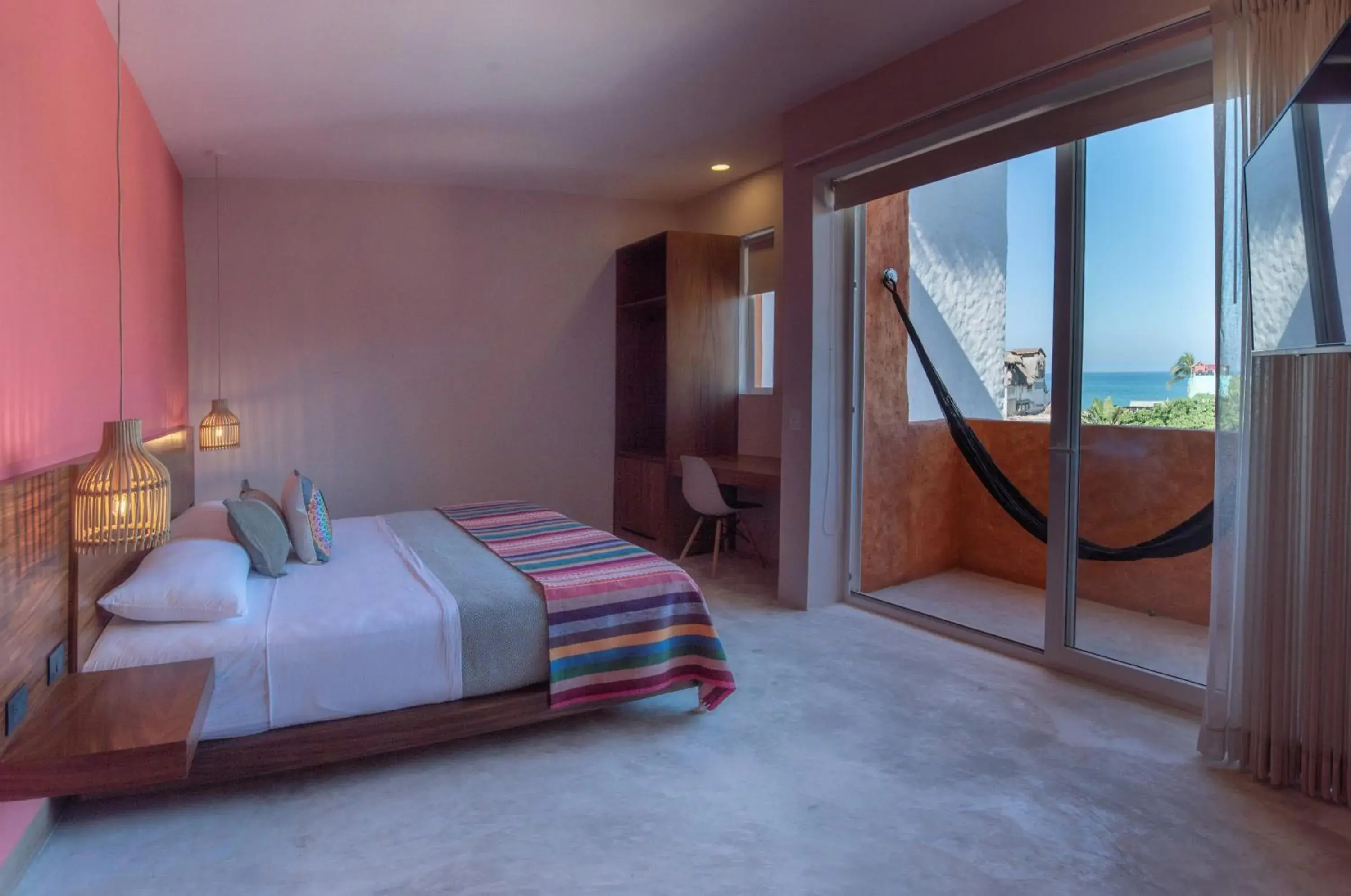 Bedroom in Sayulinda Hotel
