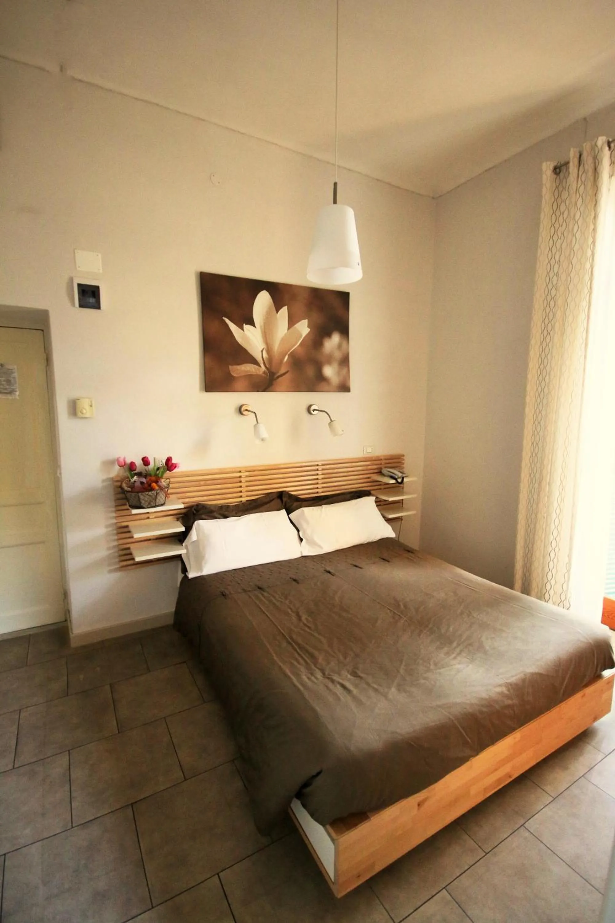 TV and multimedia, Bed in Villa Gina