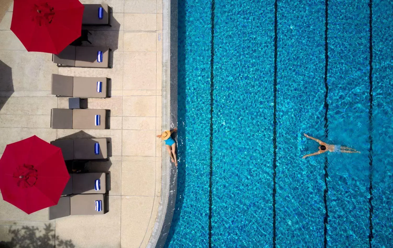 Swimming pool, Pool View in Amari Pattaya