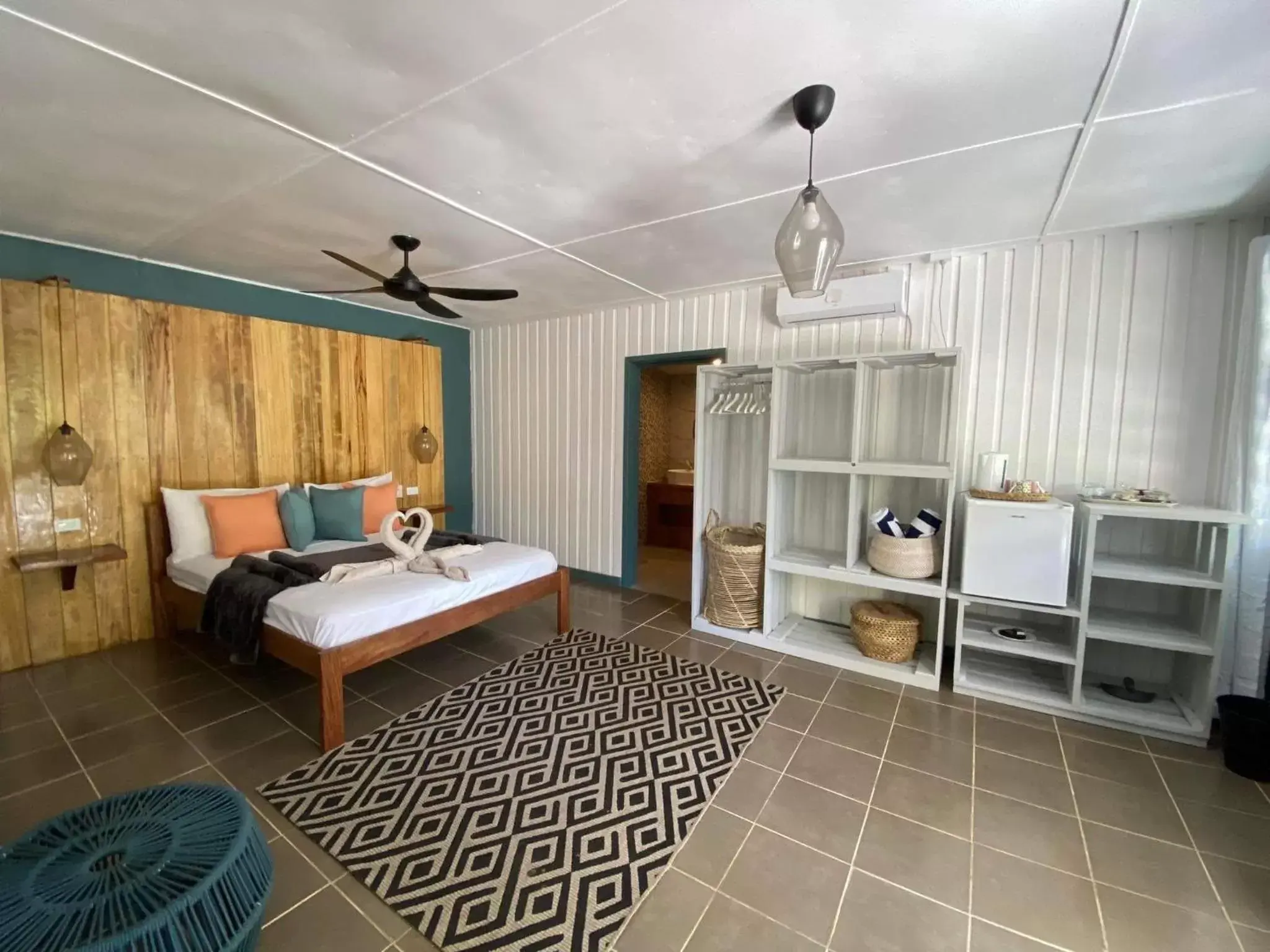 Bedroom in Turtle Bay Lodge