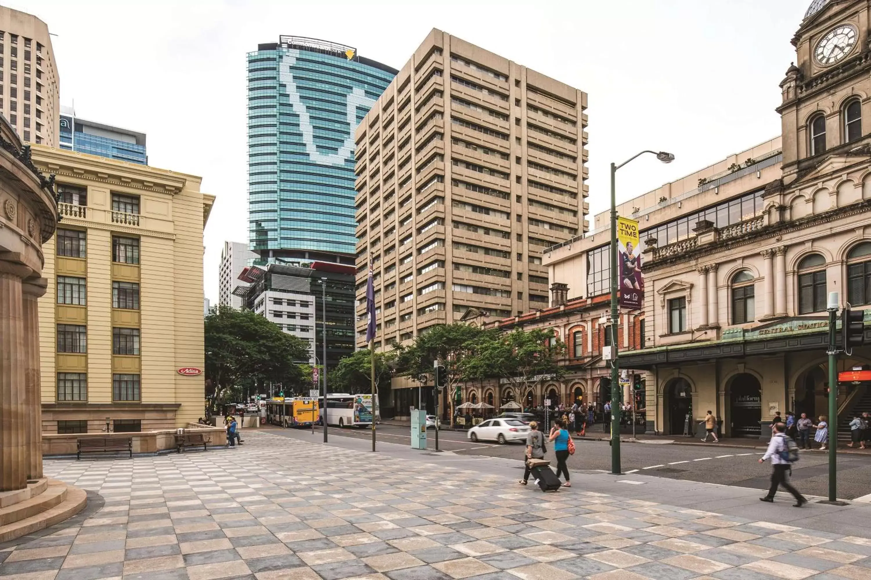 Property building in Adina Apartment Hotel Brisbane Anzac Square