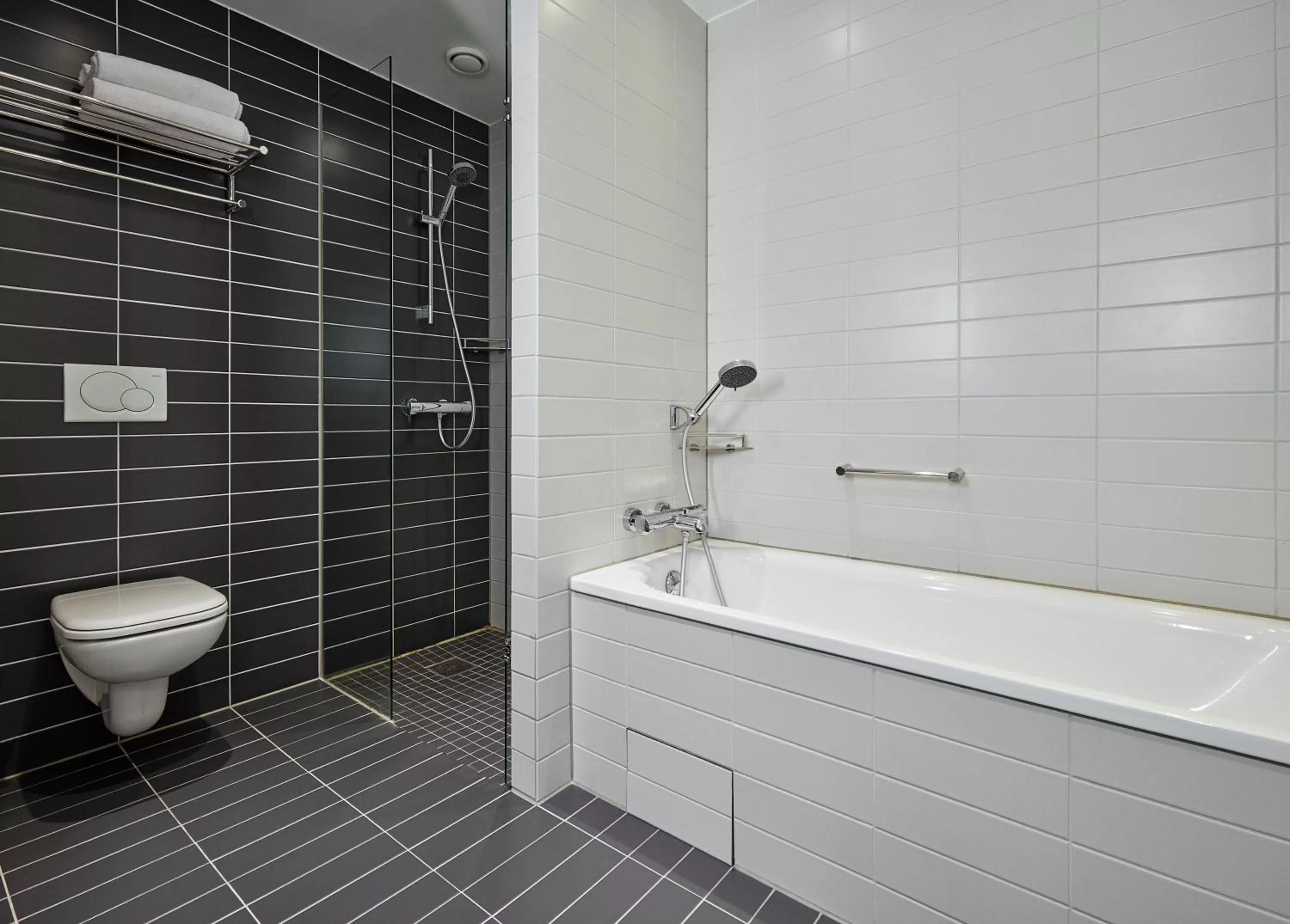 Bathroom in Crowne Plaza Copenhagen Towers by IHG