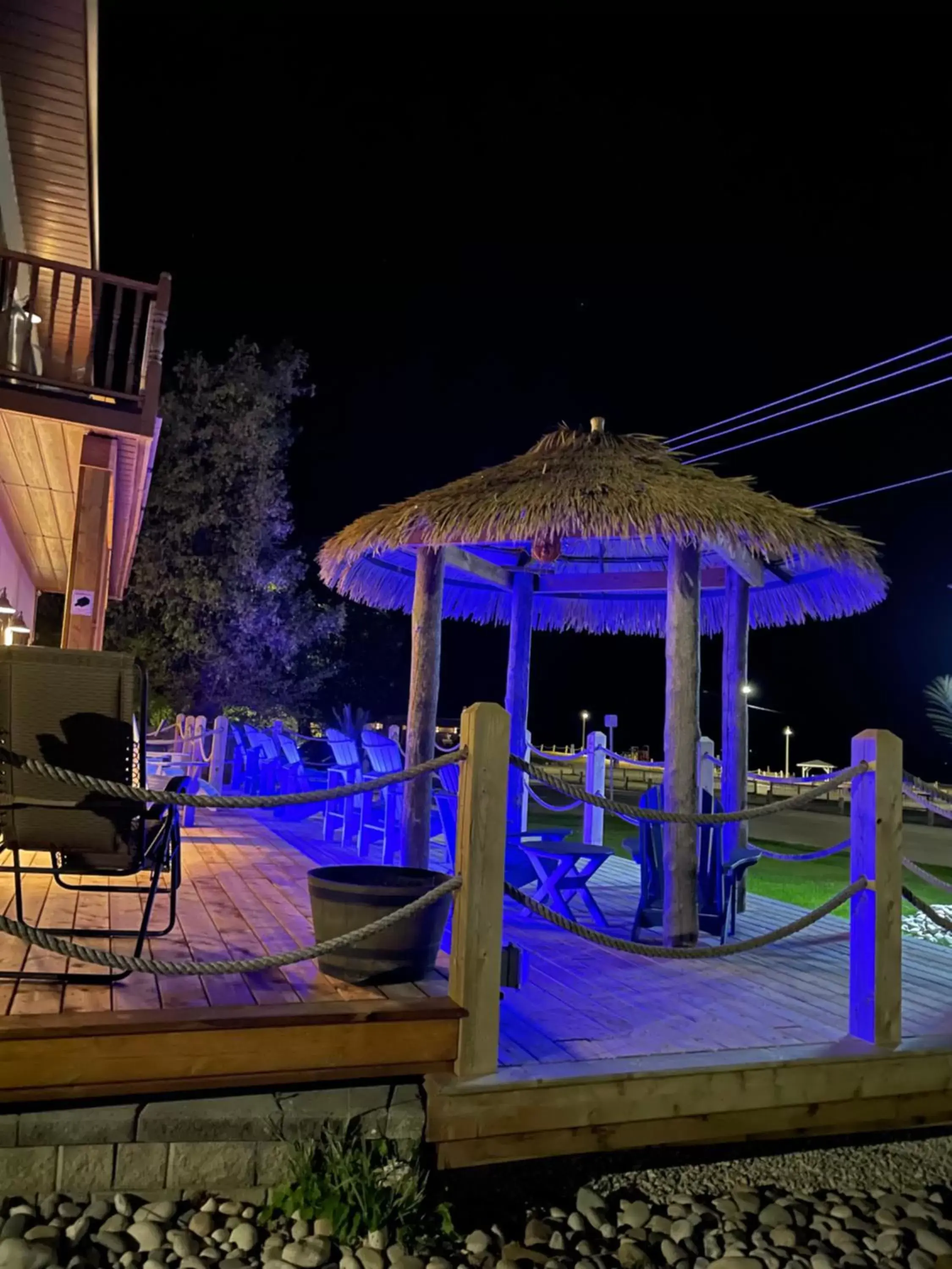 Patio in Paradise Inn On the Beach