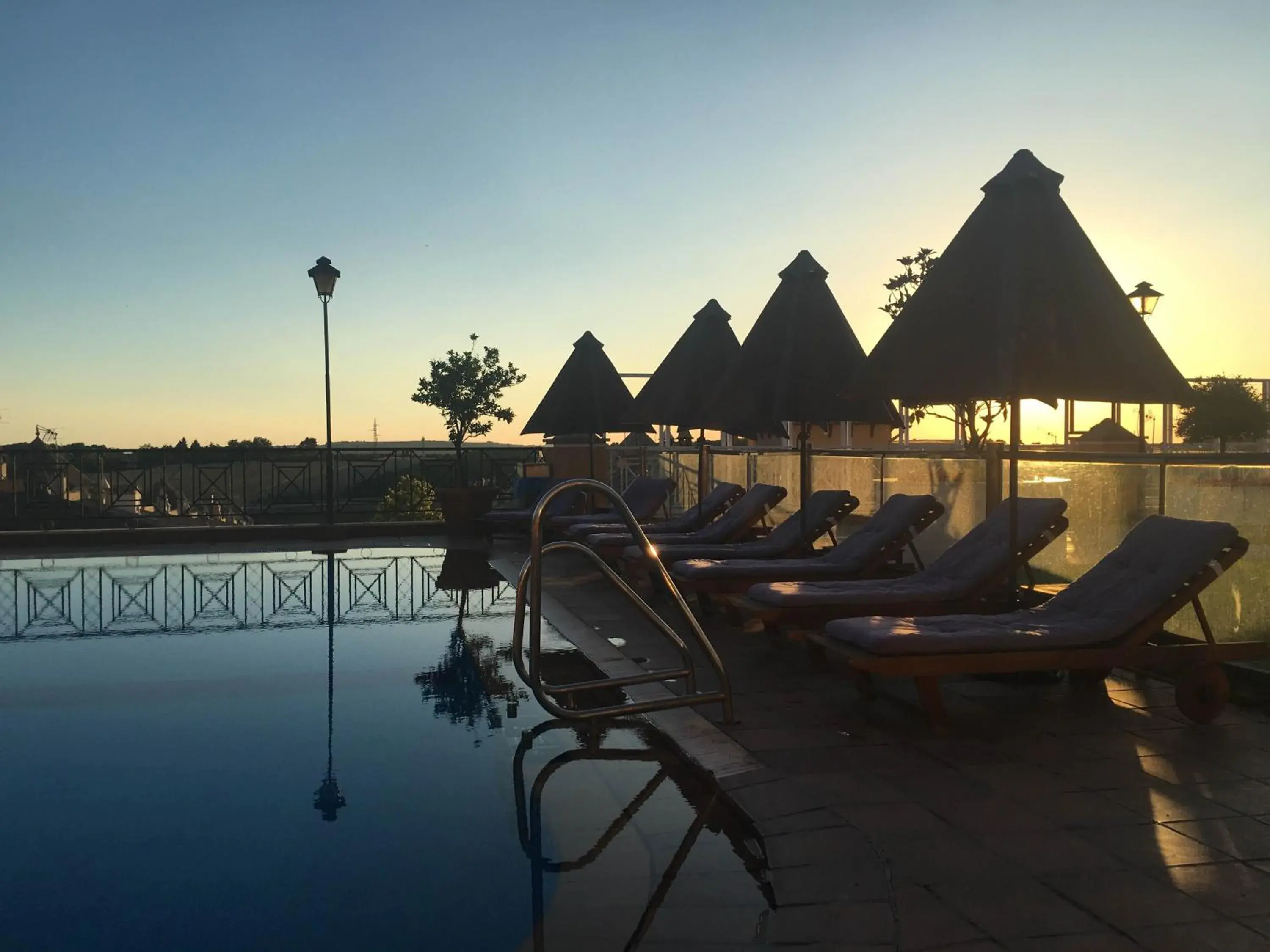 Swimming pool, Sunrise/Sunset in RL Ciudad de Úbeda