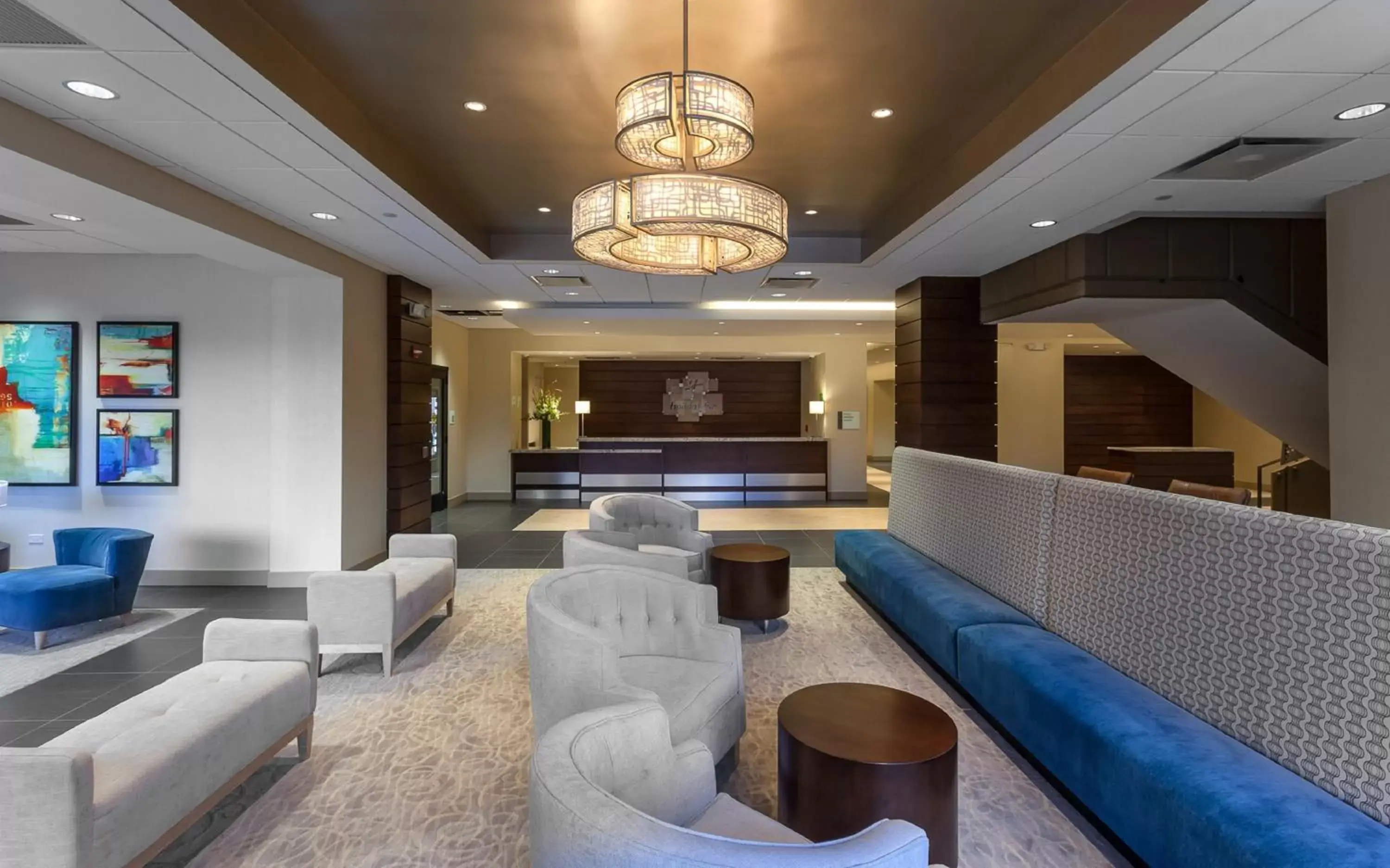 Property building, Lobby/Reception in Holiday Inn Chicago North-Evanston, an IHG Hotel