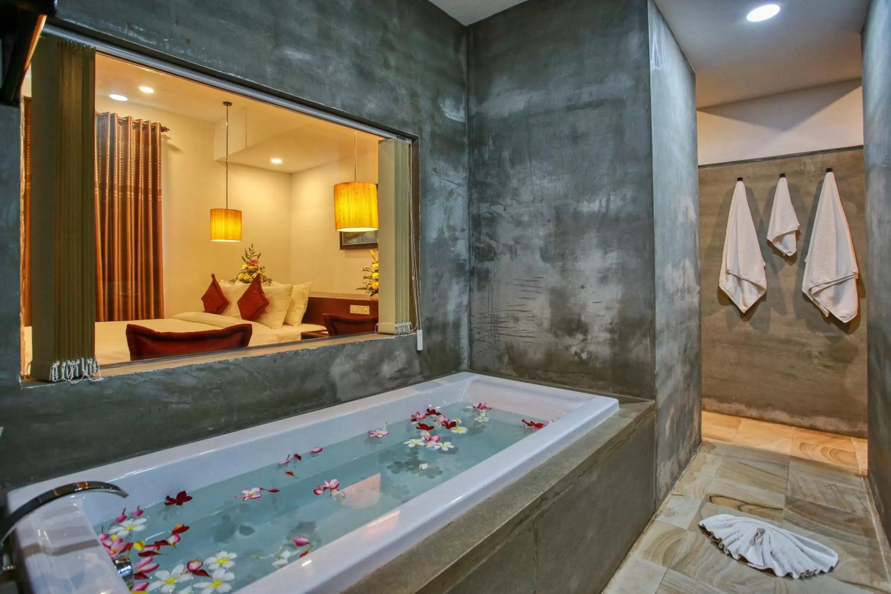 Bathroom in The Moon Residence & Spa