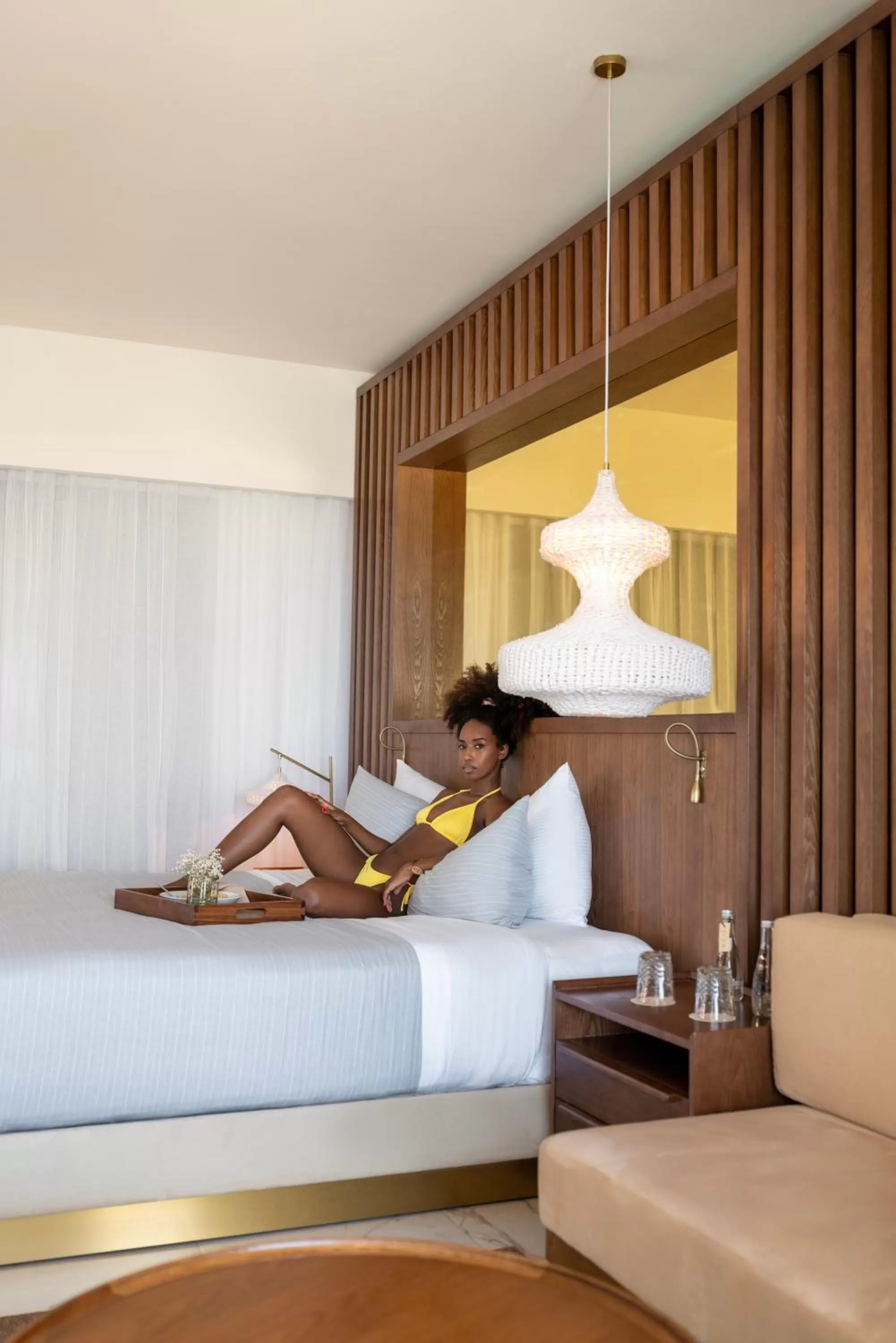 Bedroom in ME Cabo by Meliá