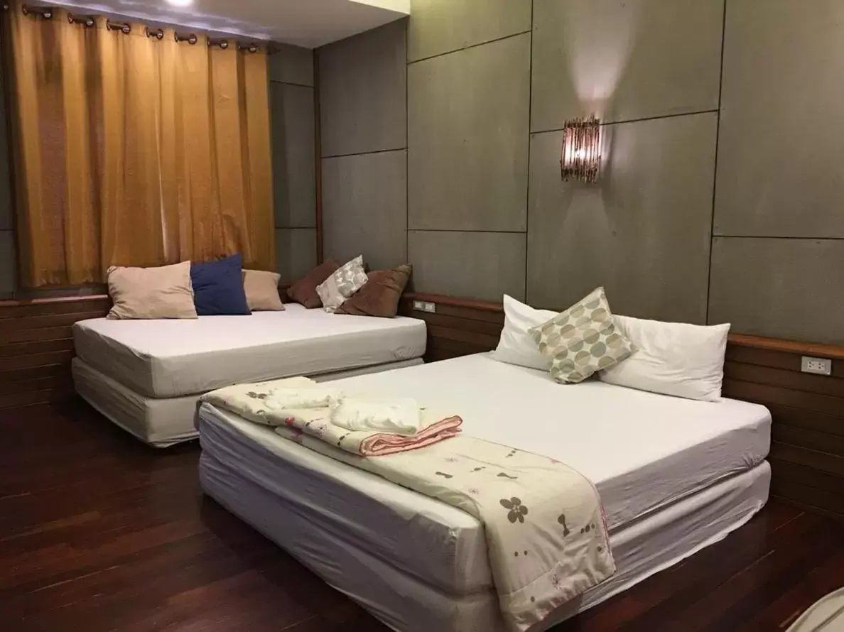 Bed in Salakphet Resort