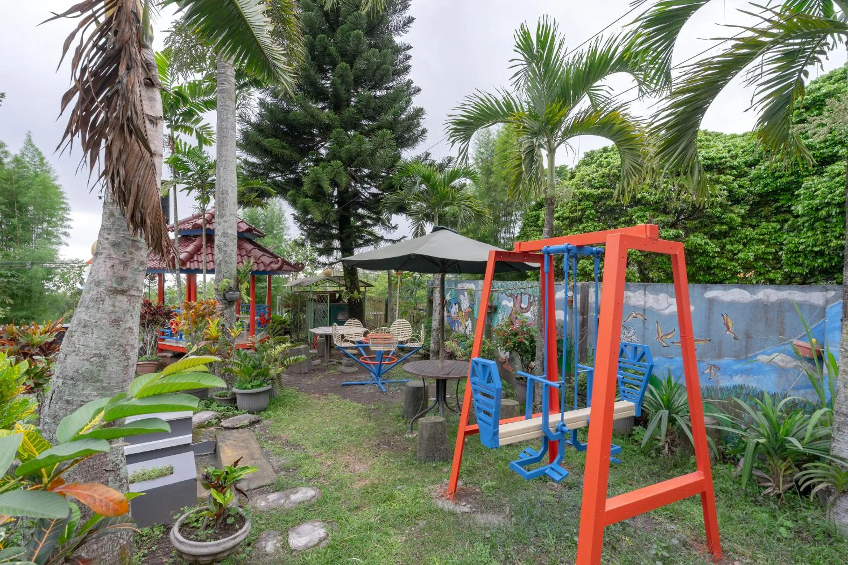 Garden in OYO 1962 Anugerah Wisata Hotel