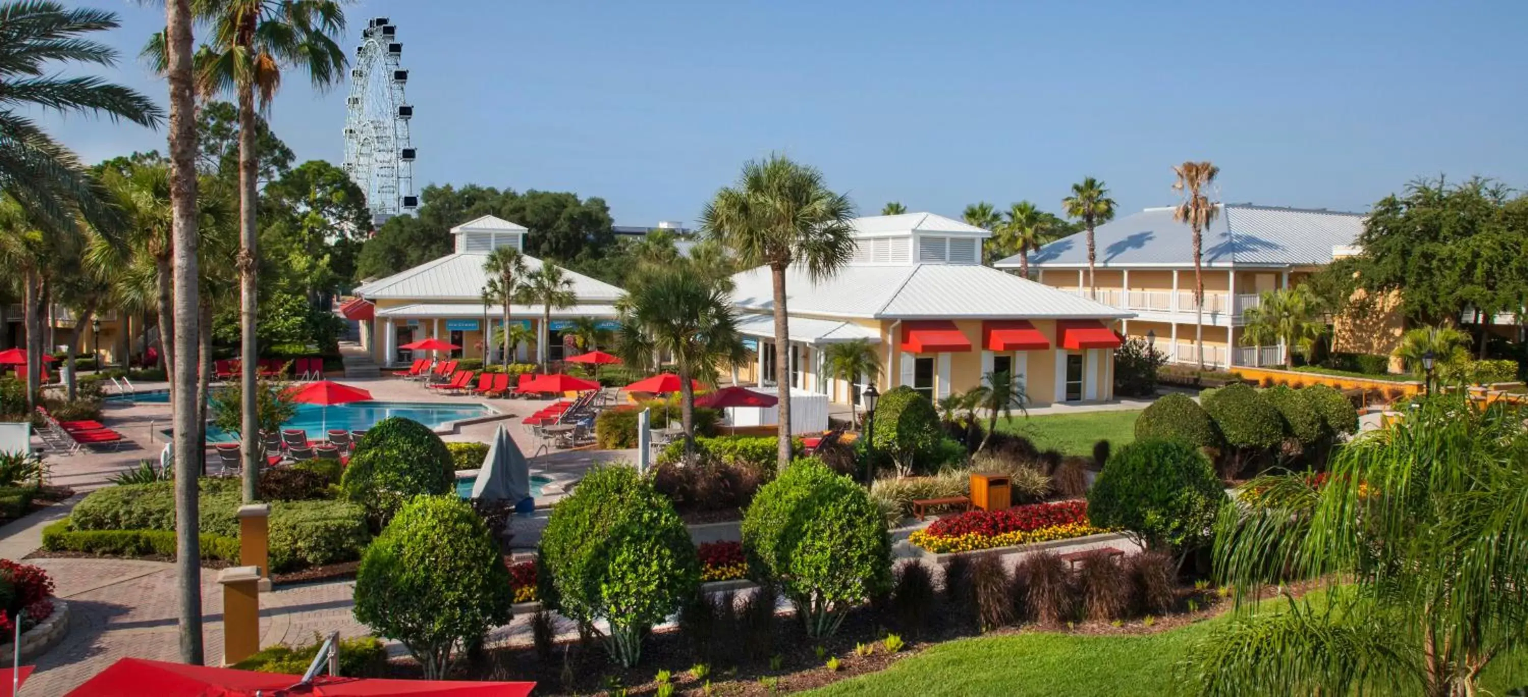 Facade/entrance in Wyndham Orlando Resort International Drive