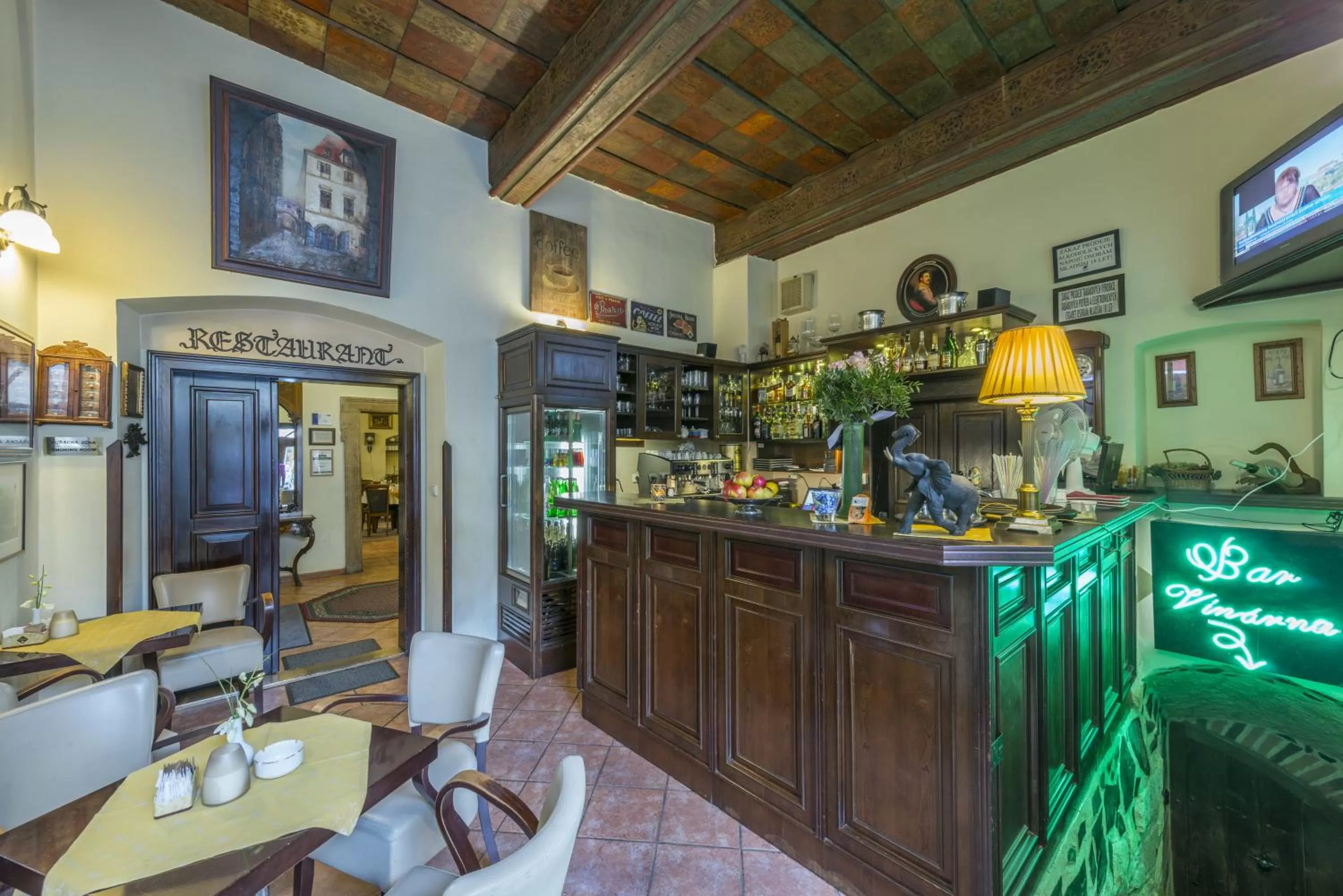 Lounge or bar in Hotel Cerny Slon